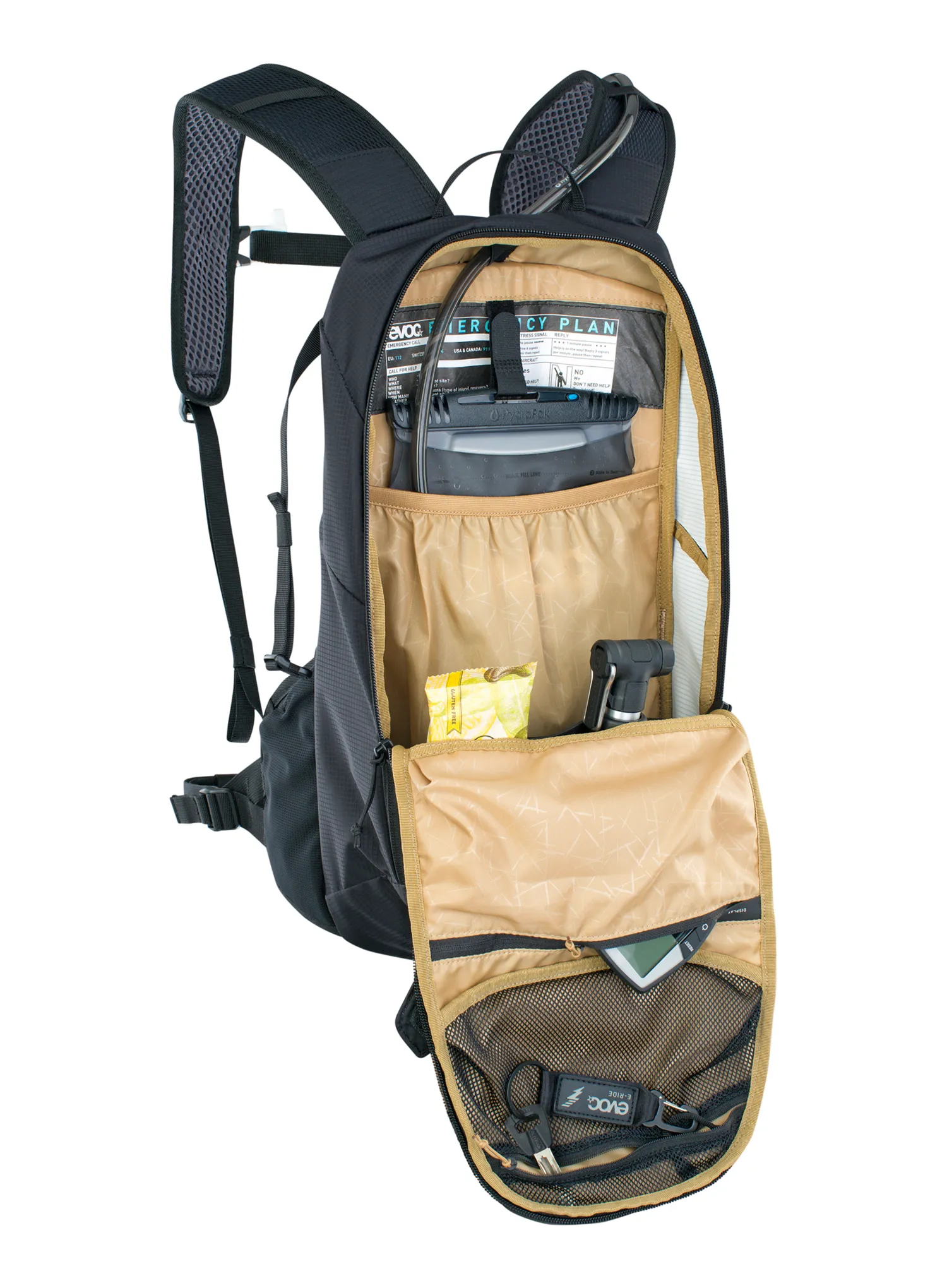 Велорюкзак Evoc E-Ride 12 - black