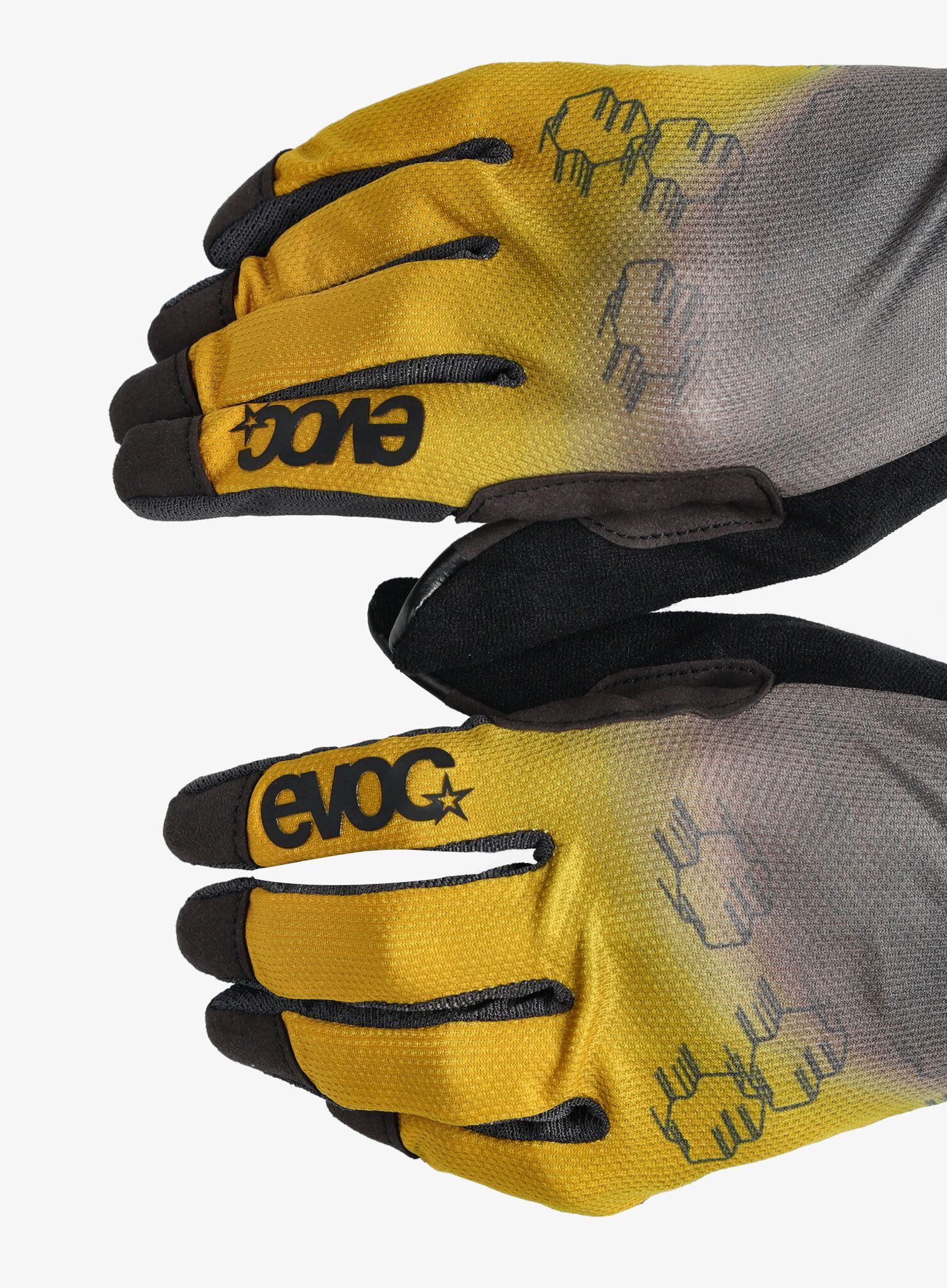 Велосипедні рукавиці Evoc Enduro Touch Glove - curry