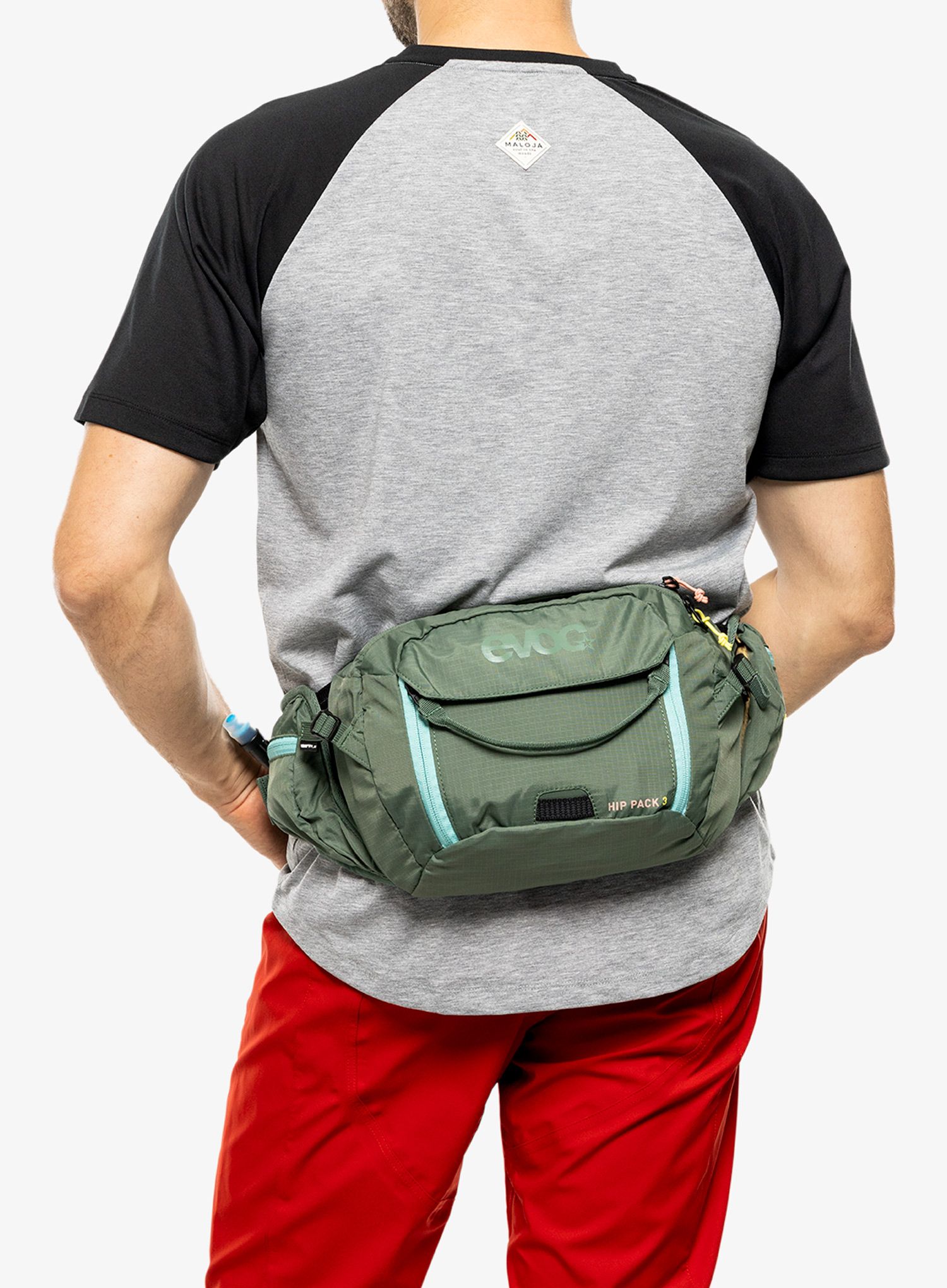 Сумка поясна Evoc Hip Pack 3 + Bladder 1.5L - olive