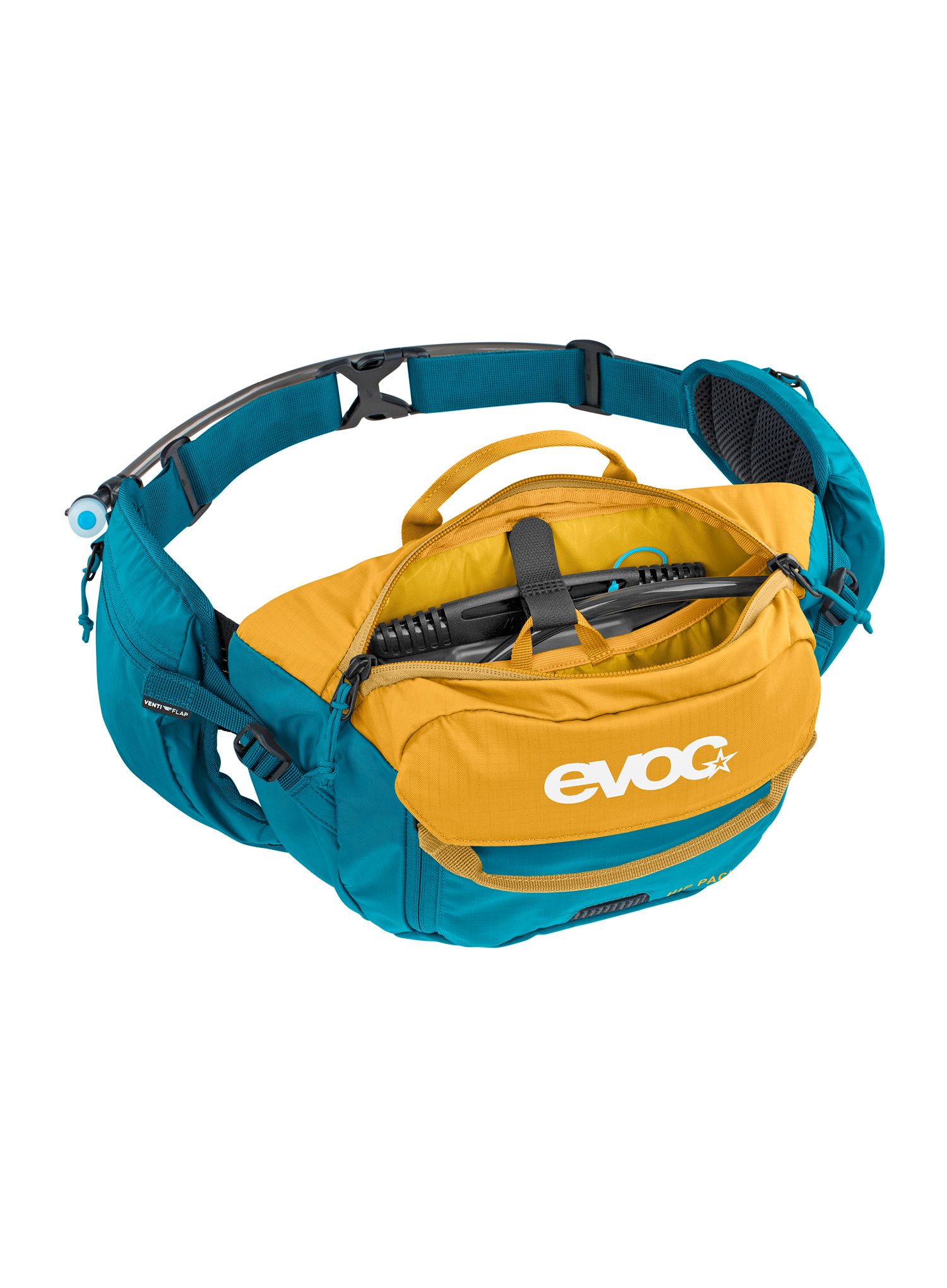 Сумка поясна велосипедна Evoc Hip Pack 3 - loam/ocean