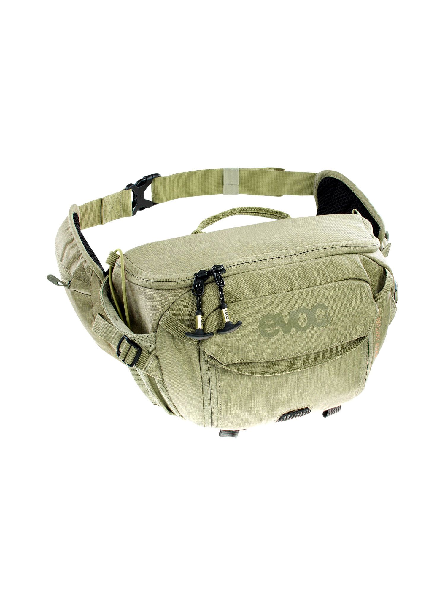 Сумка поясна велосипедна Evoc Hip Pack Capture 7 - heather light olive