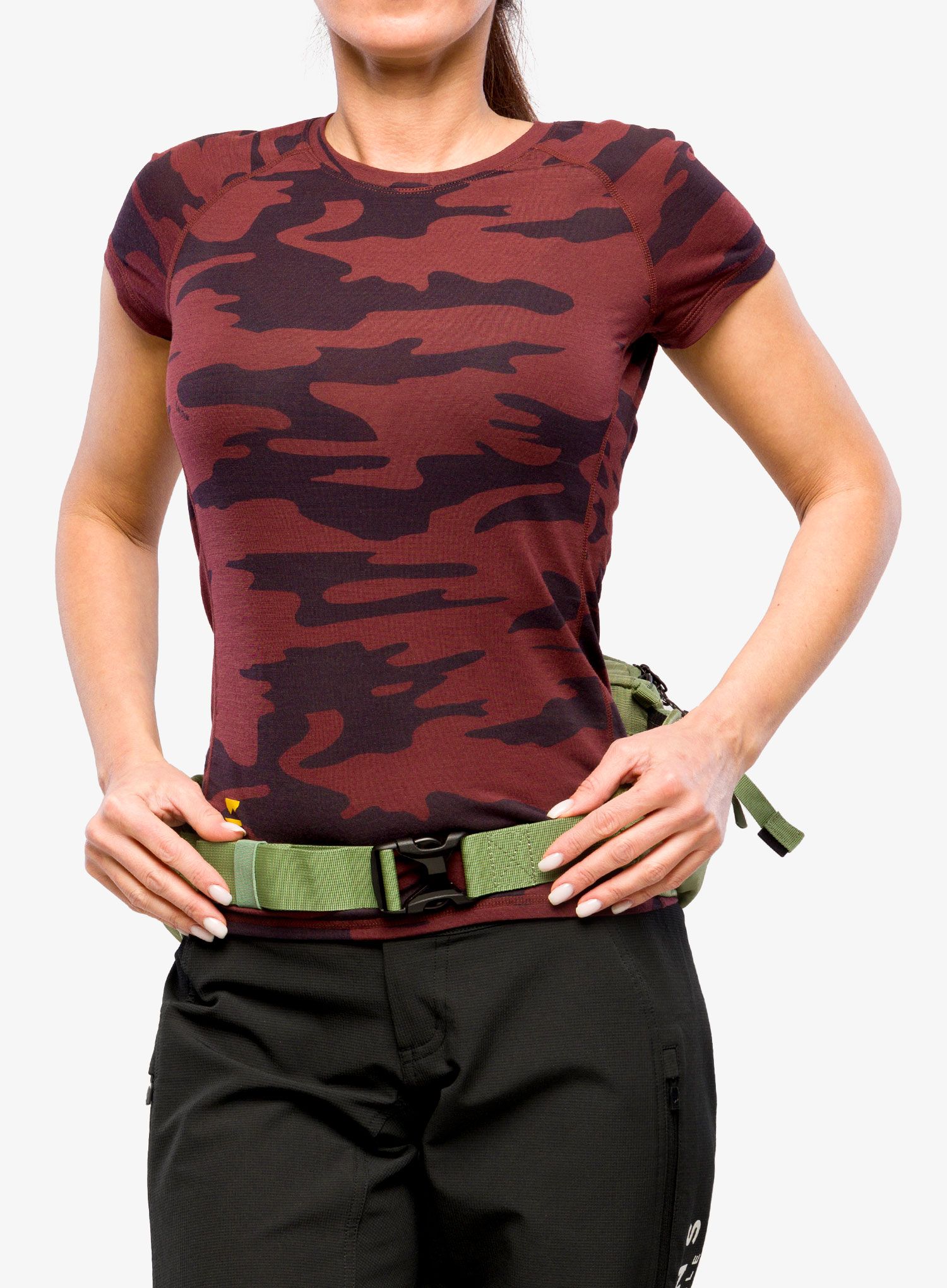Сумка поясна велосипедна Evoc Hip Pack Capture 7 - heather light olive