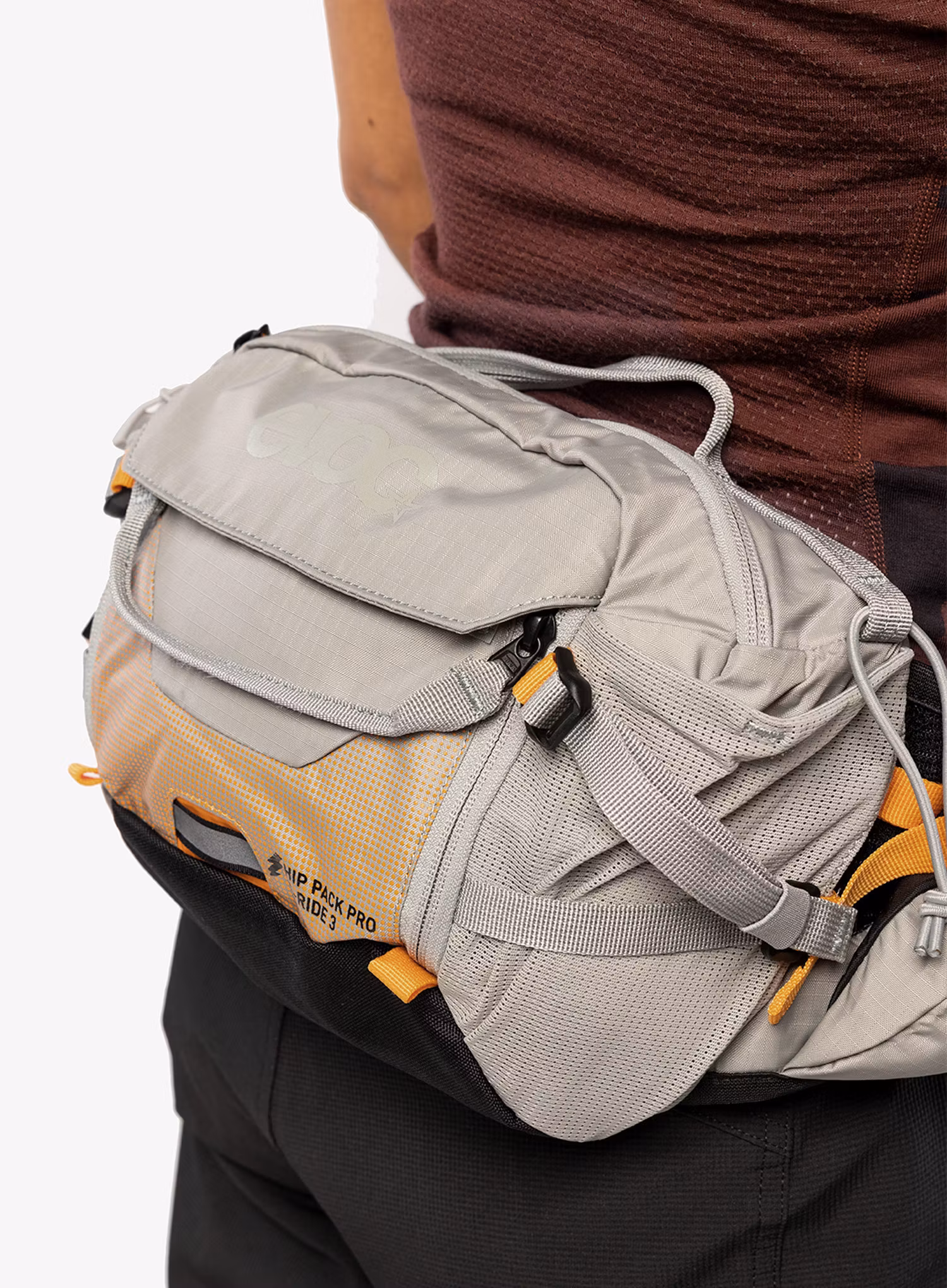 Сумка поясна велосипедна Evoc Hip Pack Pro E-Ride 3 - stone