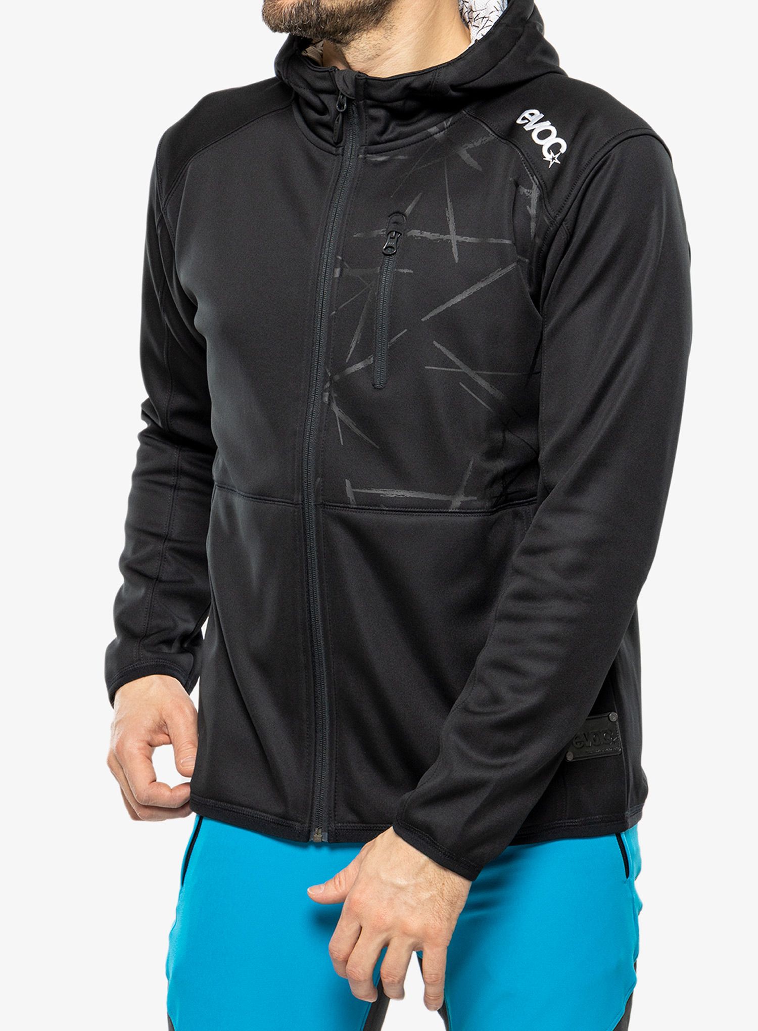 Велокофта Evoc Hoody Jacket - black