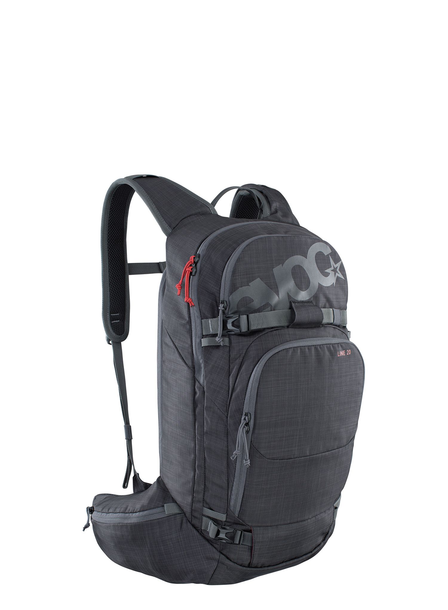 Рюкзак лижний Evoc Line 20 - heather carbon grey
