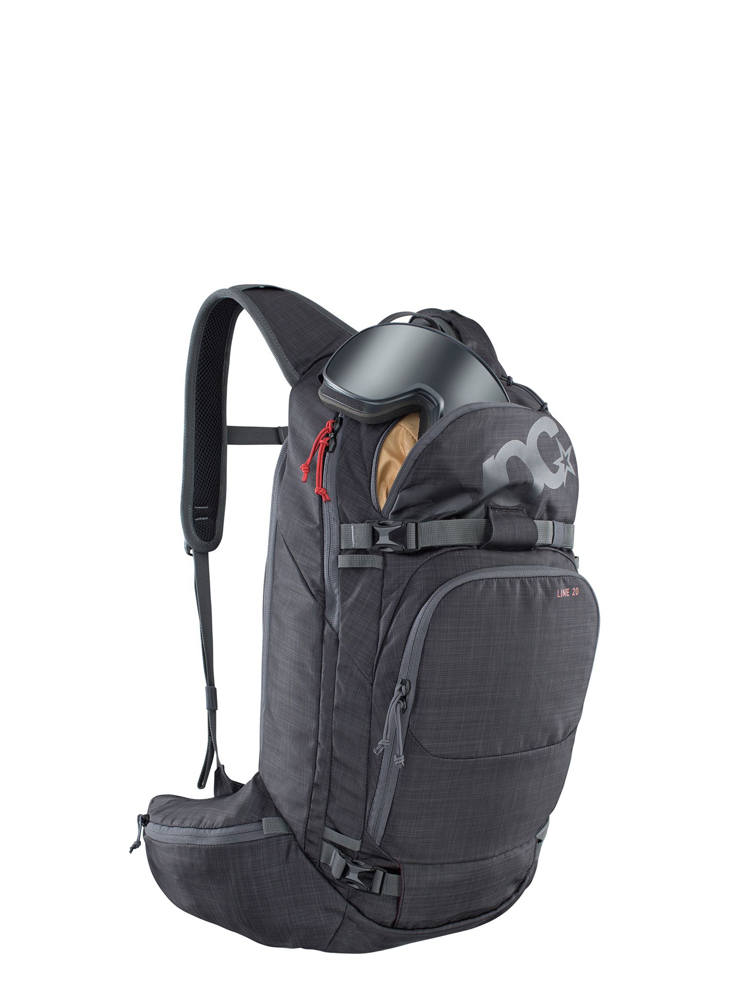 Рюкзак лижний Evoc Line 20 - heather carbon grey
