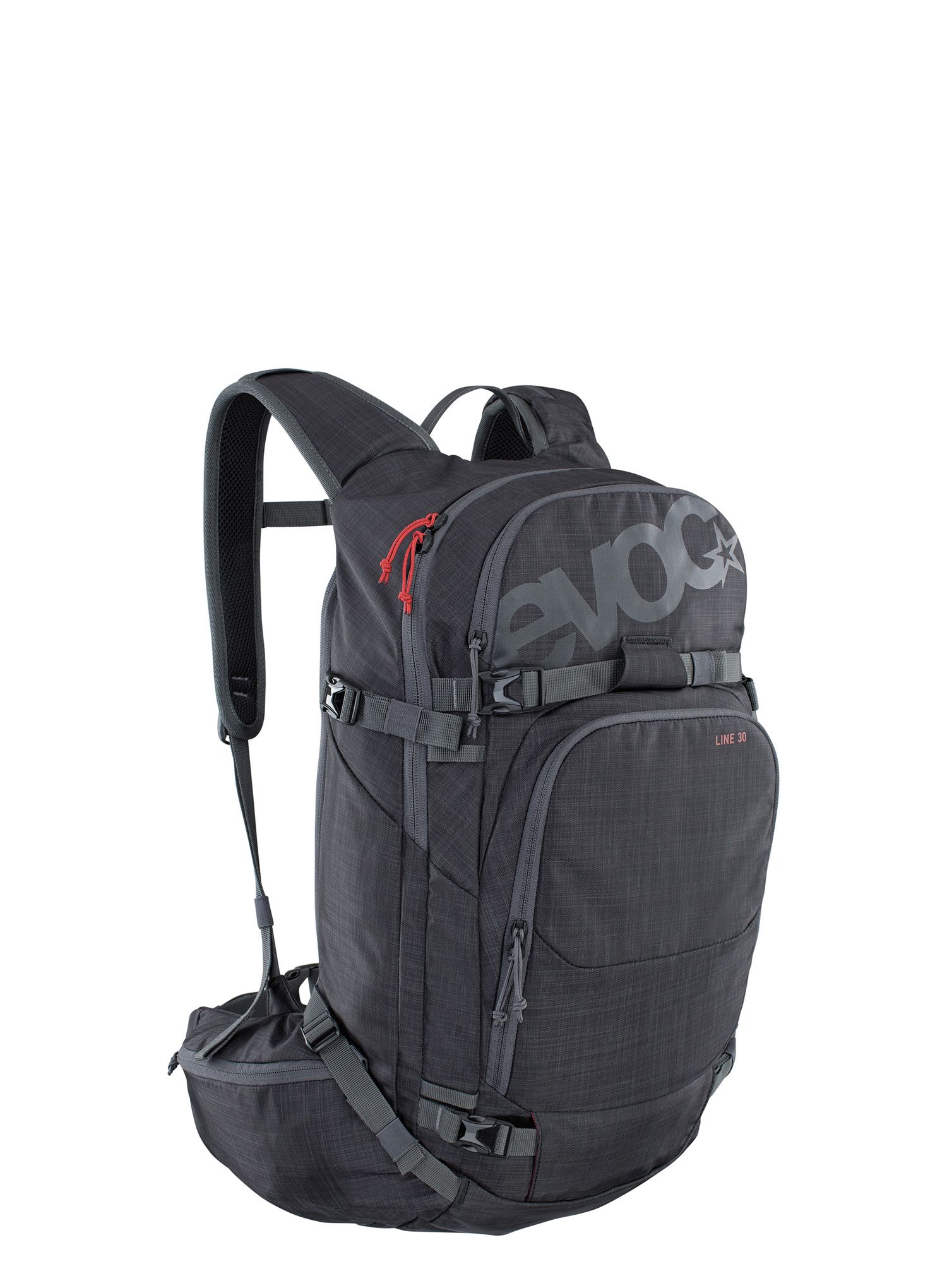 Рюкзак лижний Evoc Line 30 - heather carbon grey