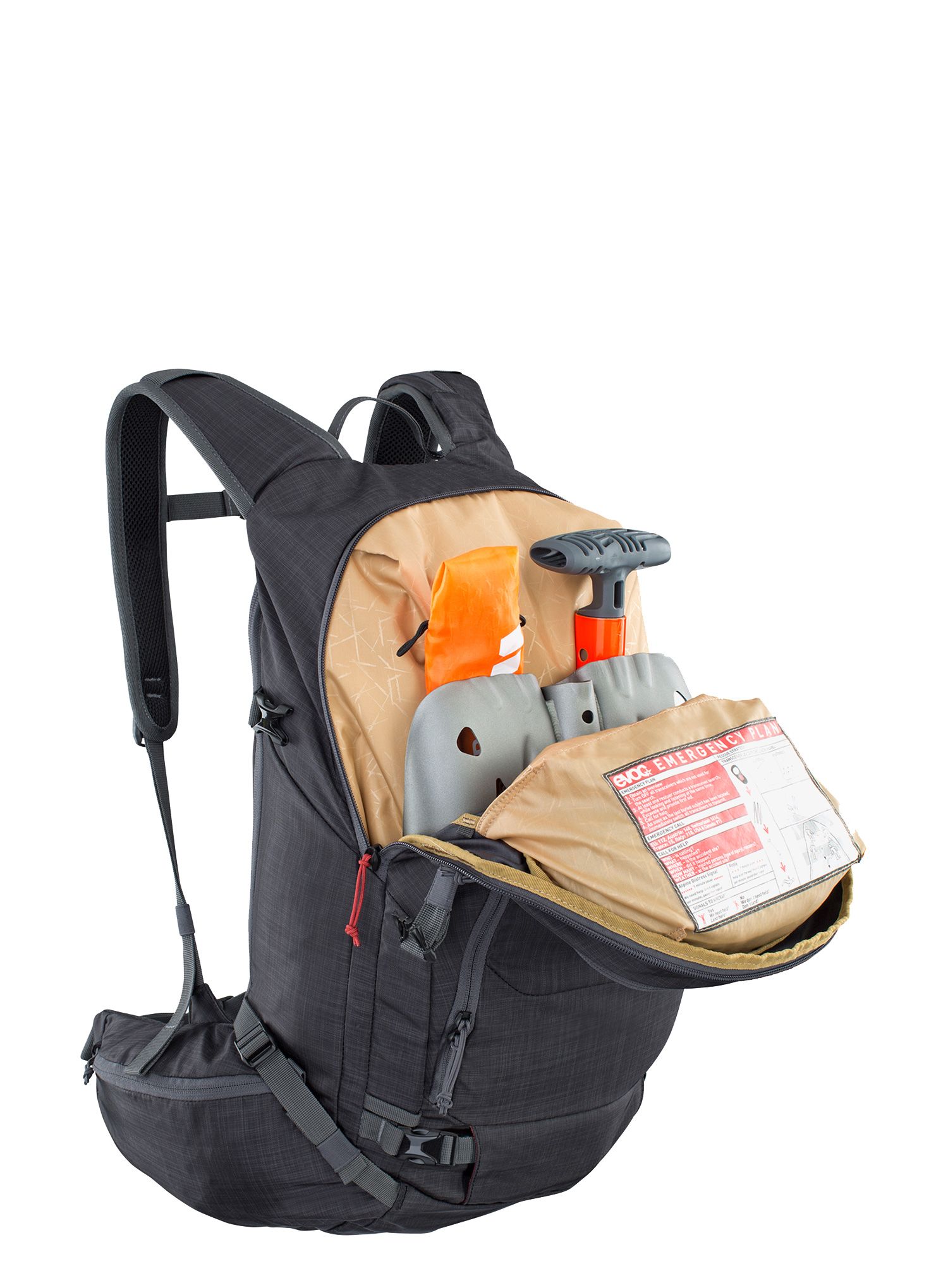 Рюкзак лижний Evoc Line 30 - heather carbon grey