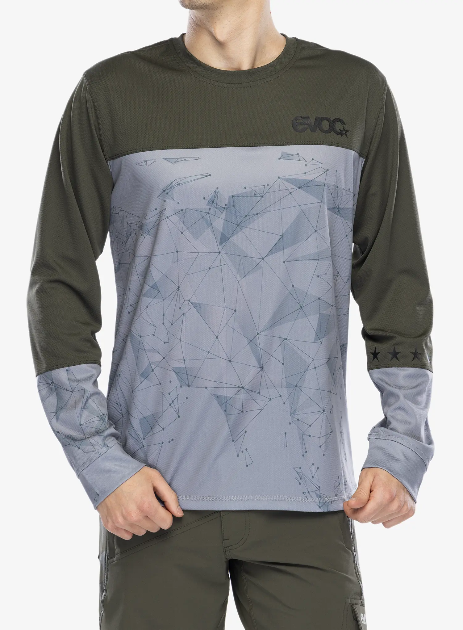 Велокофта Evoc Long Sleeve Jersey - stone