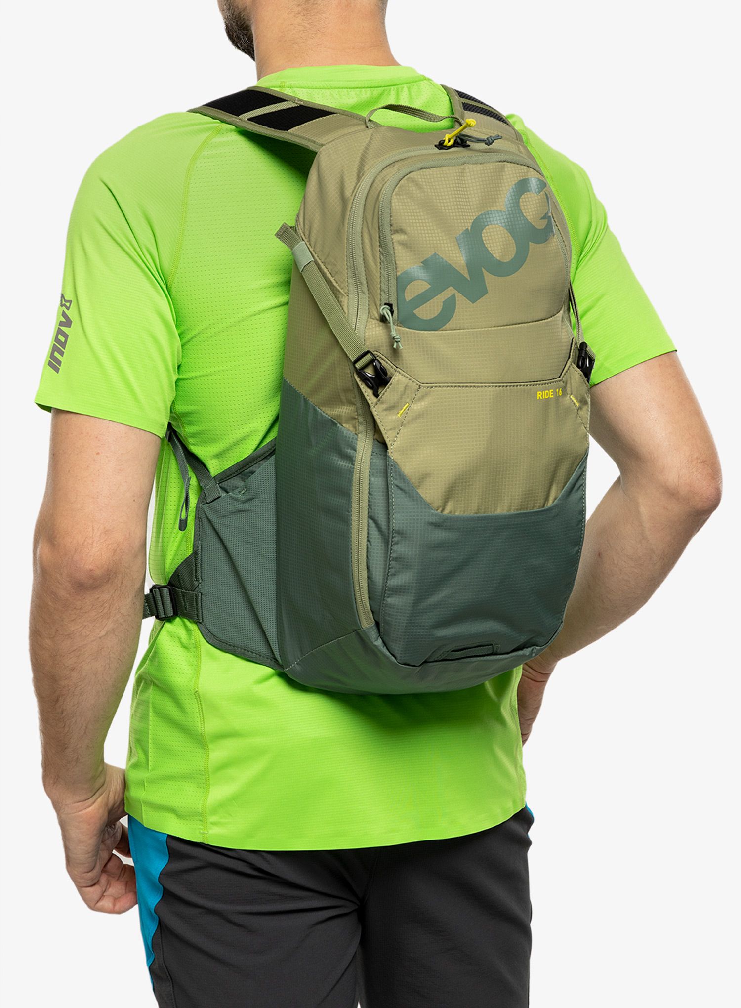 Велорюкзак Evoc Ride 16 - light olive/olive