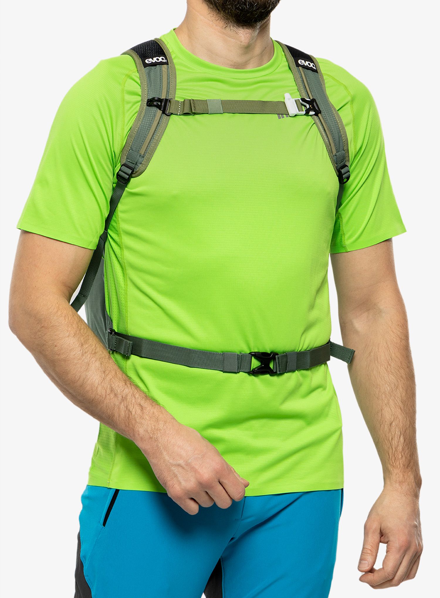 Велорюкзак Evoc Ride 16 - light olive/olive