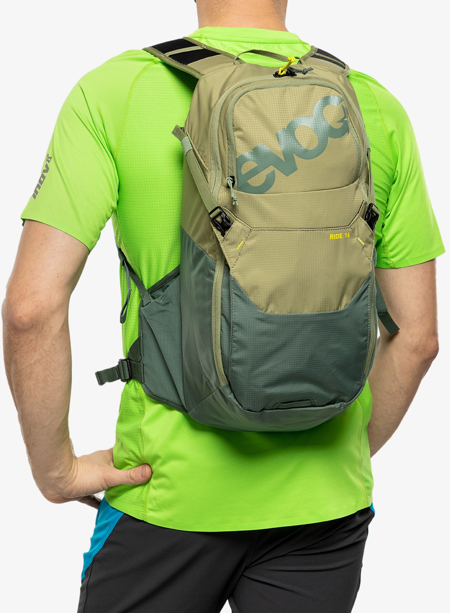 Велорюкзак Evoc Ride 16 - light olive/olive