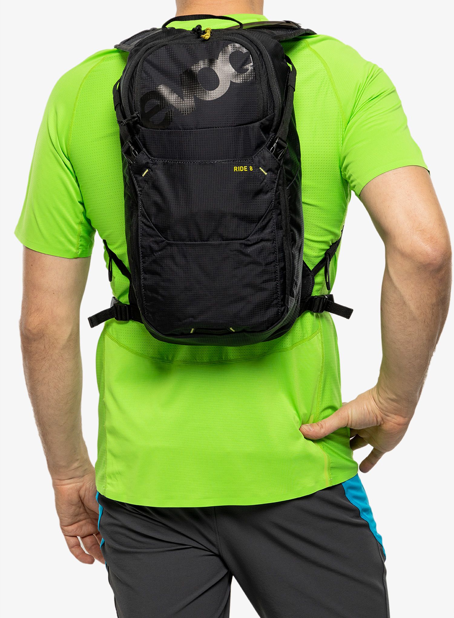 Велорюкзак Evoc Ride 8 + 2L Bladder - black