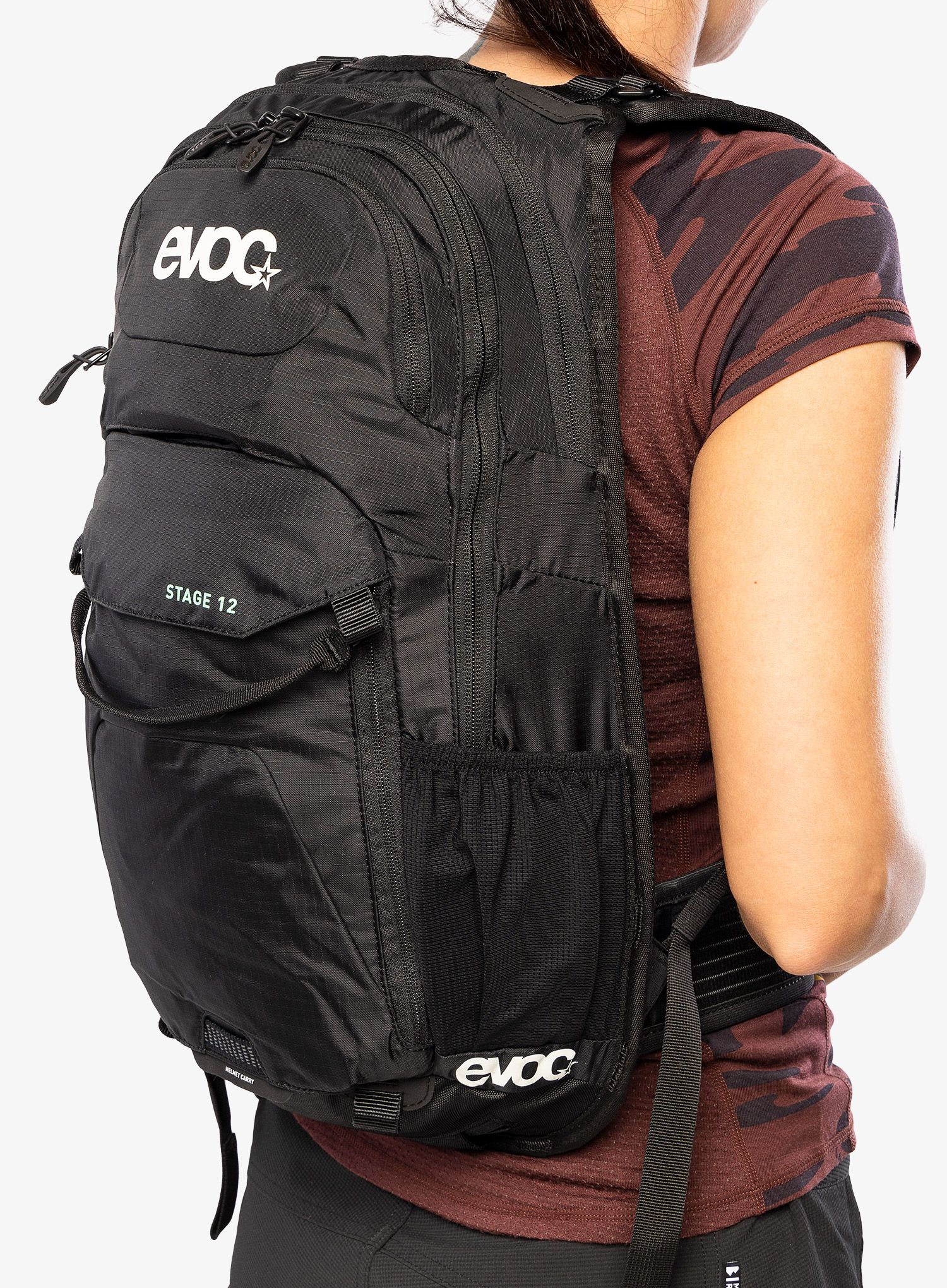 Велорюкзак Evoc Stage 12 - black