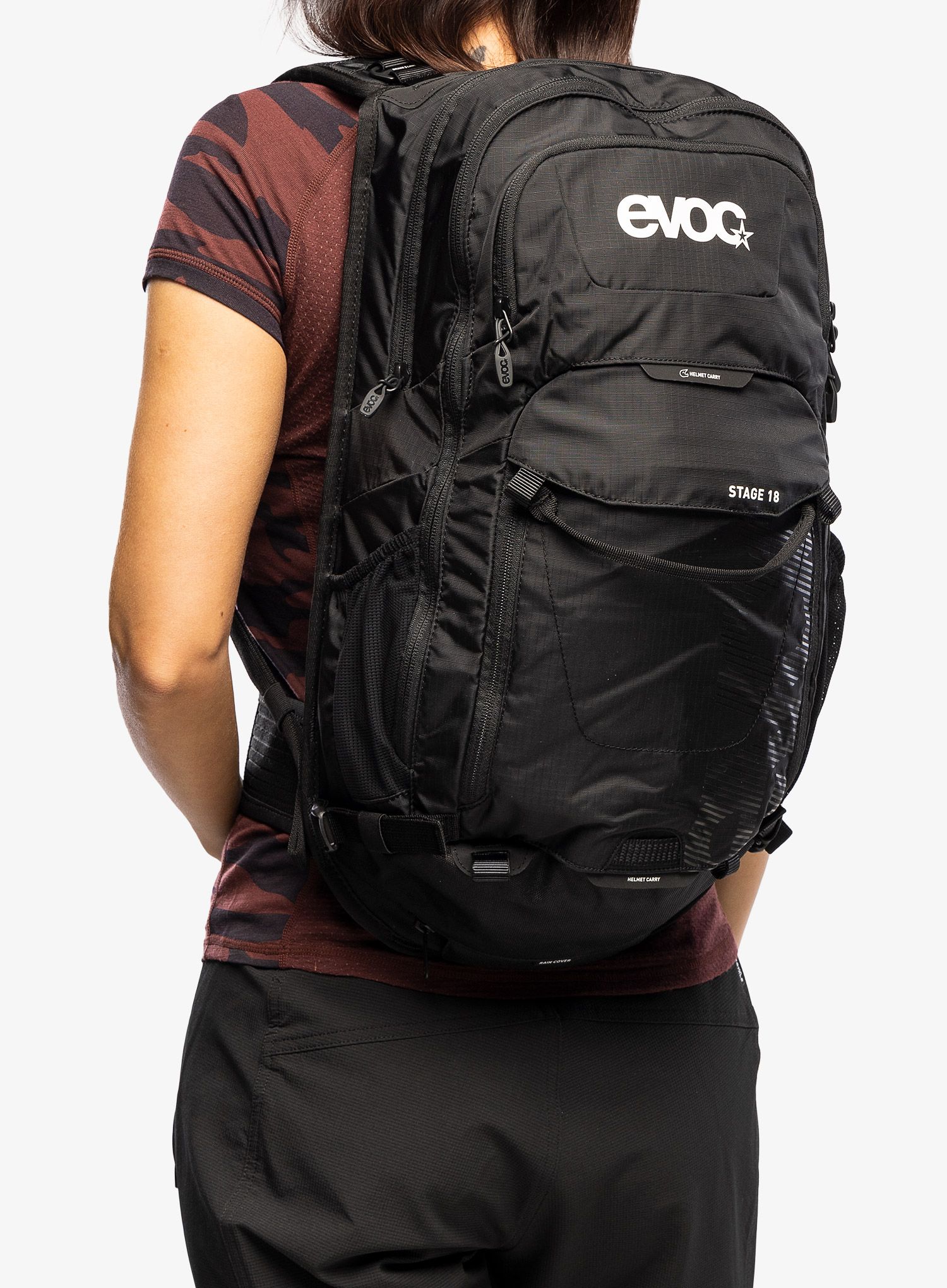 Велорюкзак Evoc Stage 18 - black