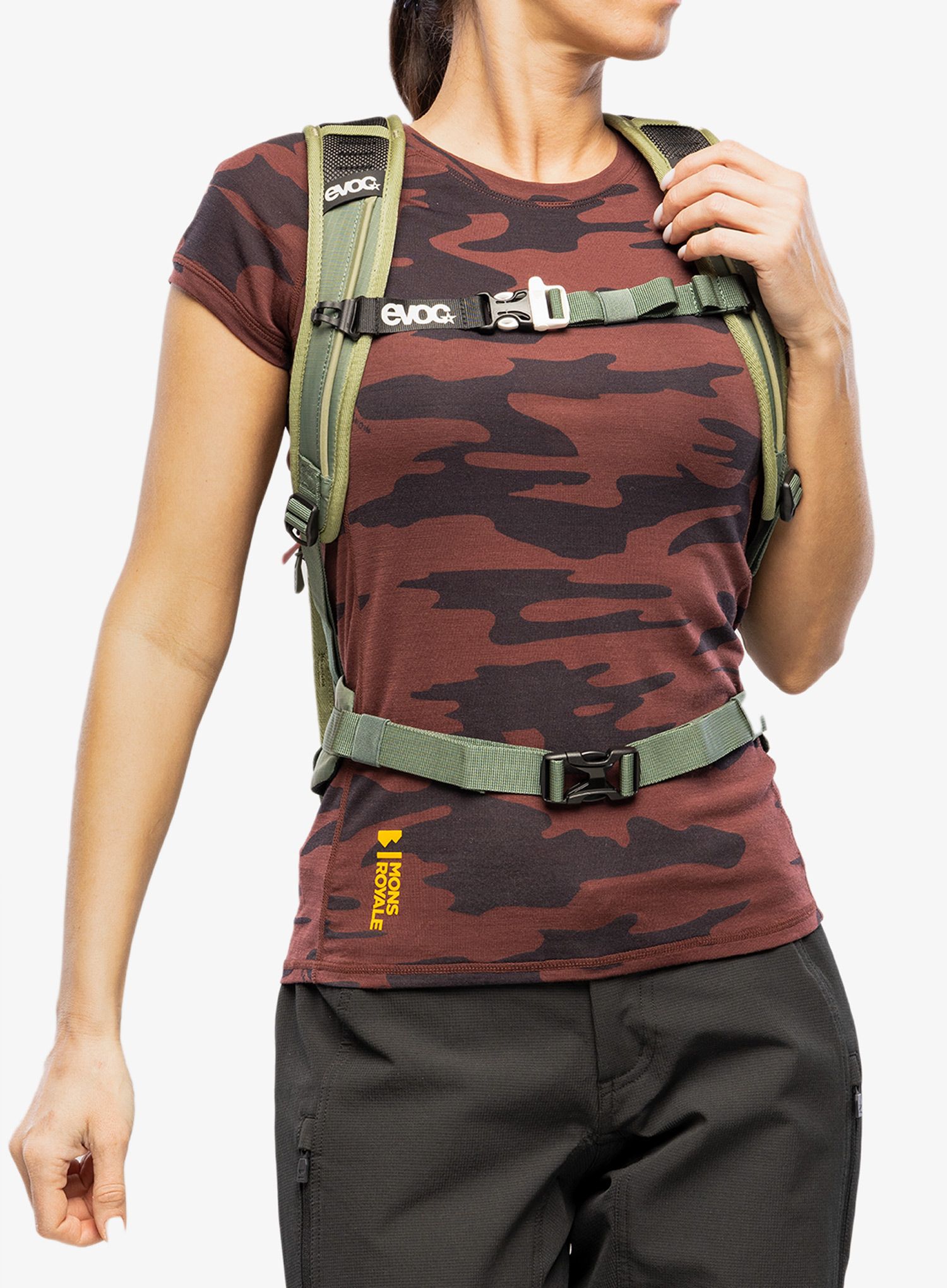 Велорюкзак Evoc Stage 6 - light olive/olive