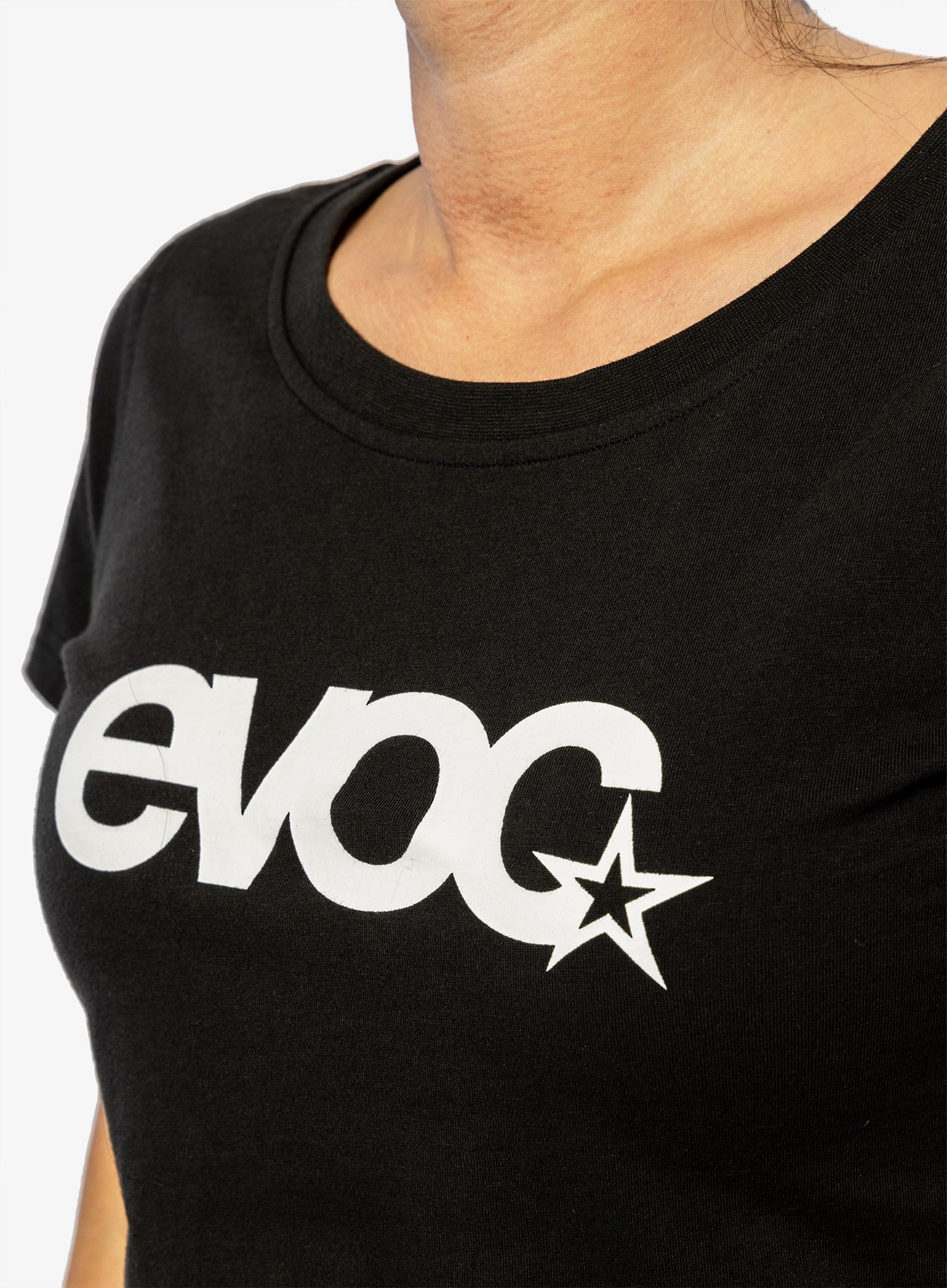 Футболка з принтом жіноча Evoc T-Shirt Logo - black