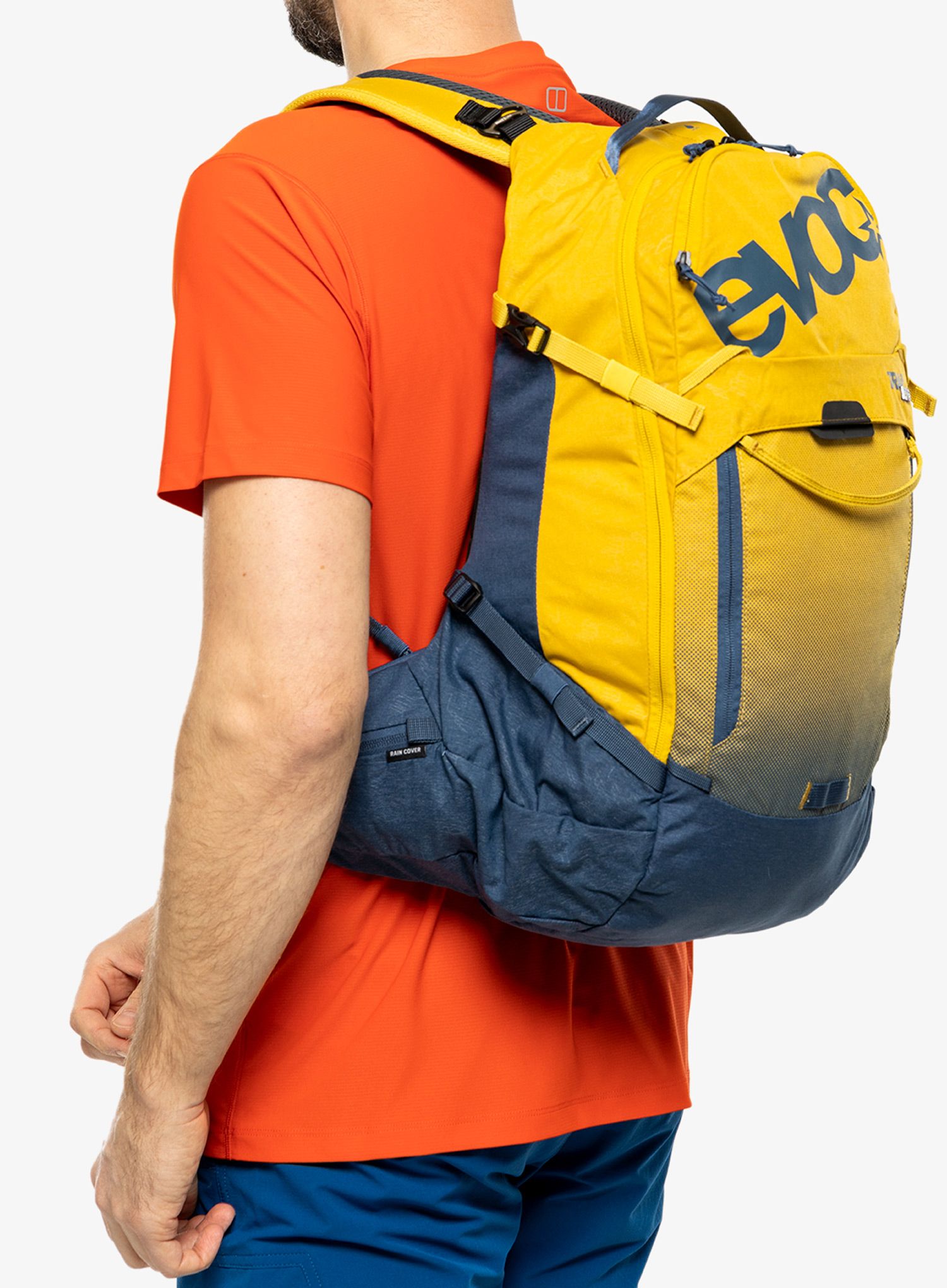 Велорюкзак Evoc Trail Pro 26 - curry/denim