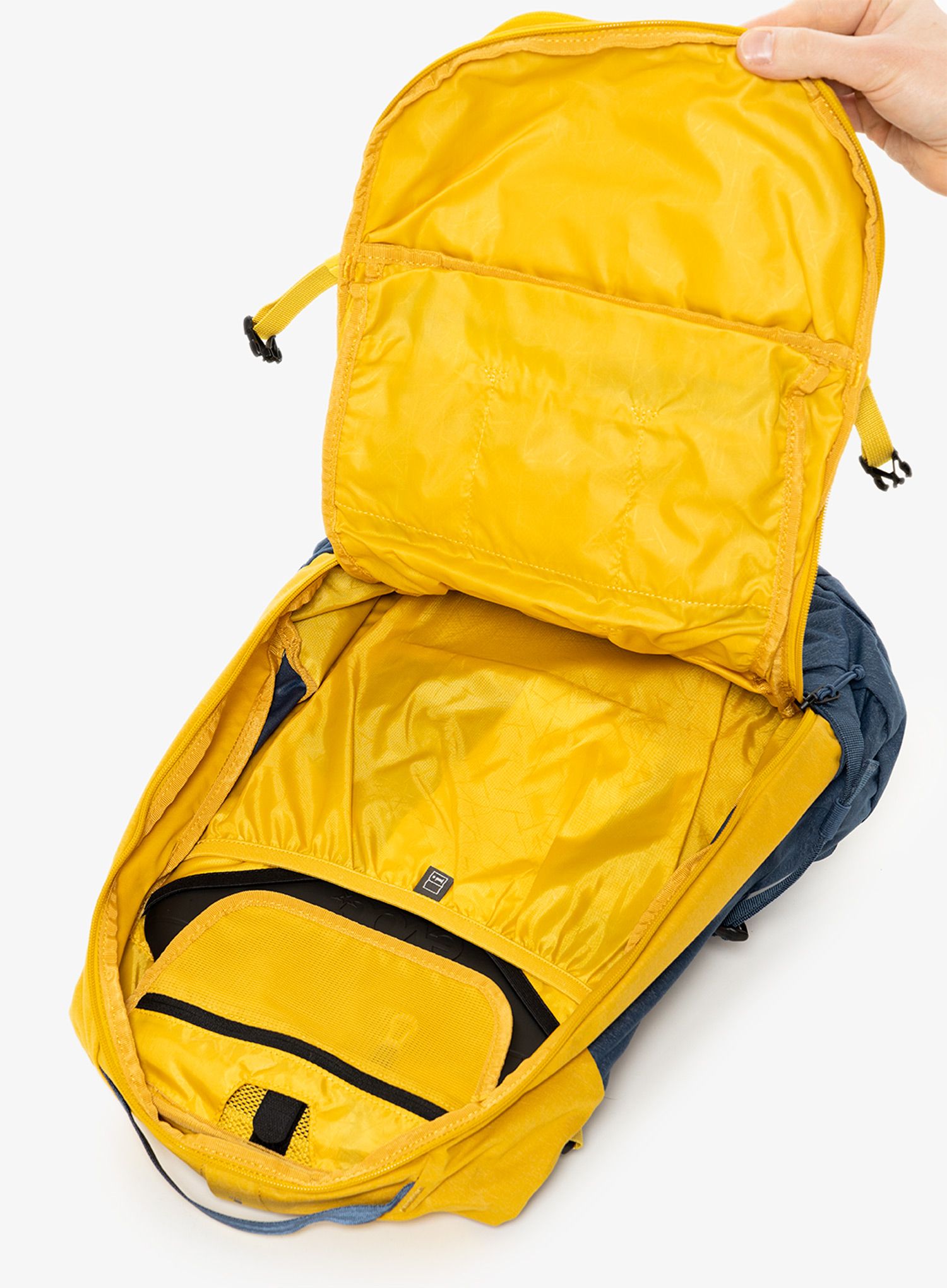 Велорюкзак Evoc Trail Pro 26 - curry/denim