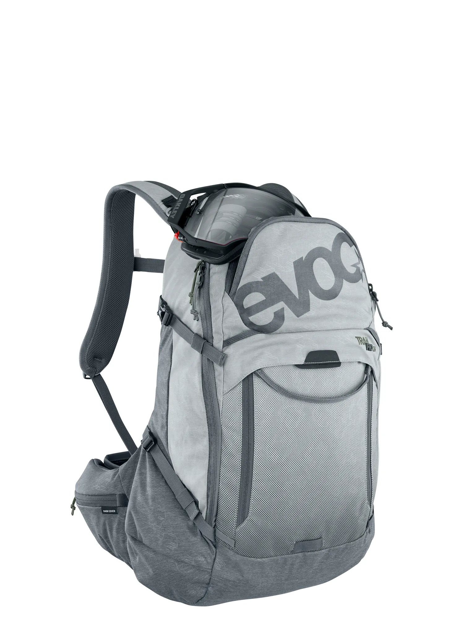 Велорюкзак Evoc Trail Pro 26 - stone/carbon grey