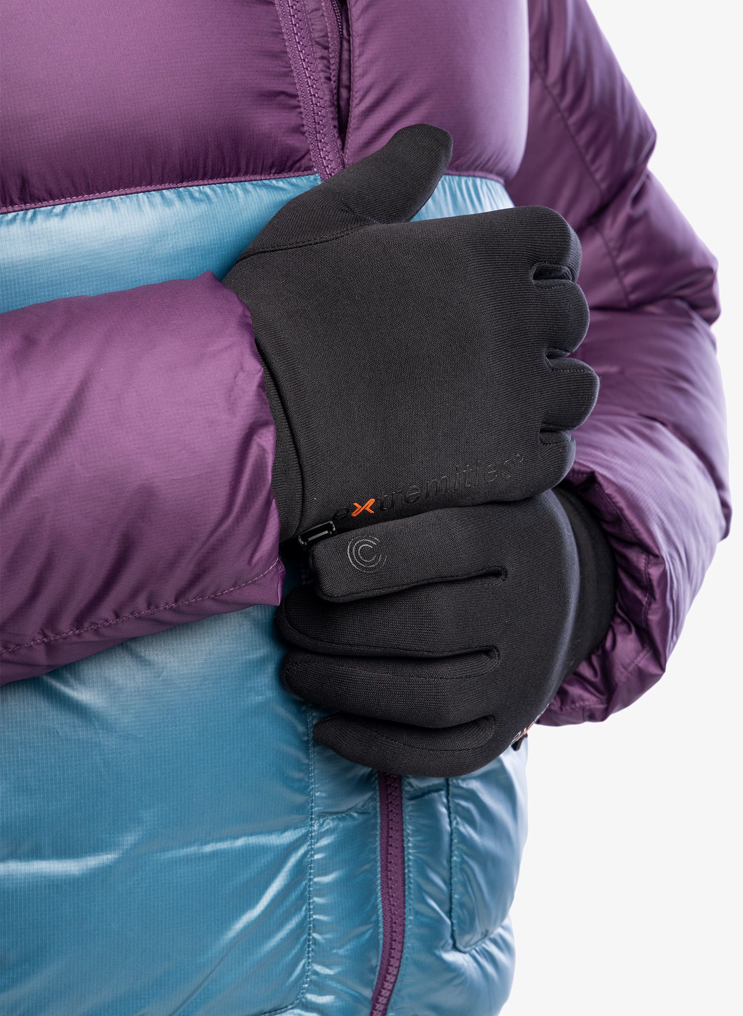 Рукавички флісові Extremities Sticky Power Liner Glove - black