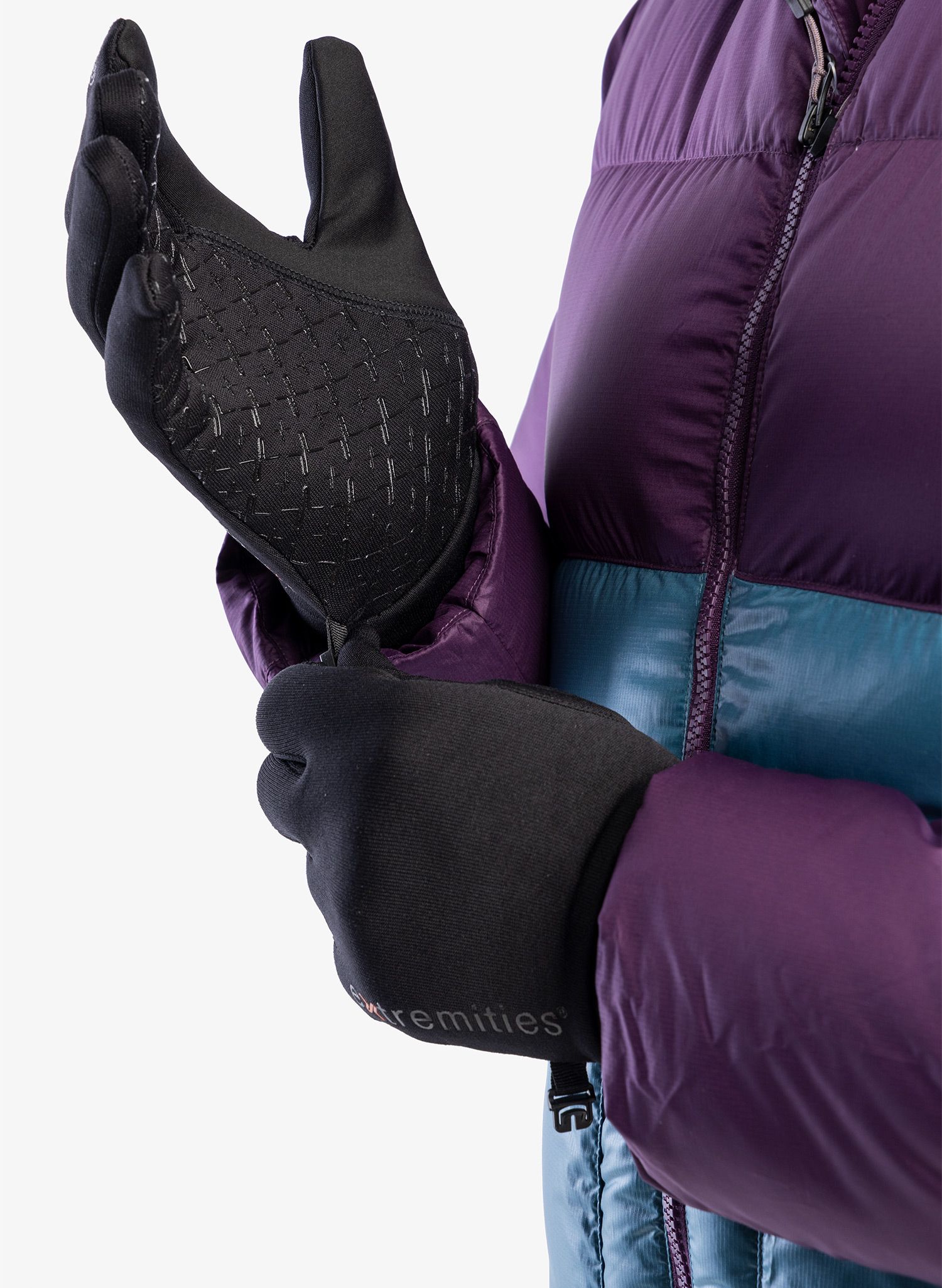 Рукавички флісові Extremities Sticky Power Liner Glove - black