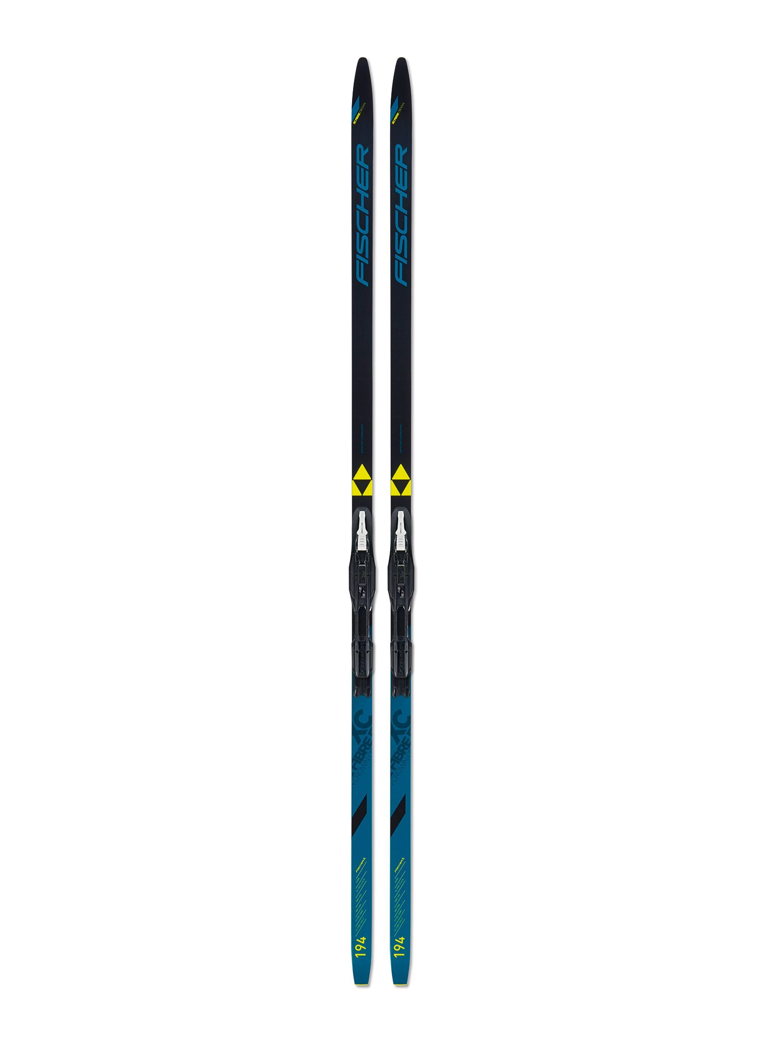 Лижі бігові Fischer Fibre Crown EF - black/blue