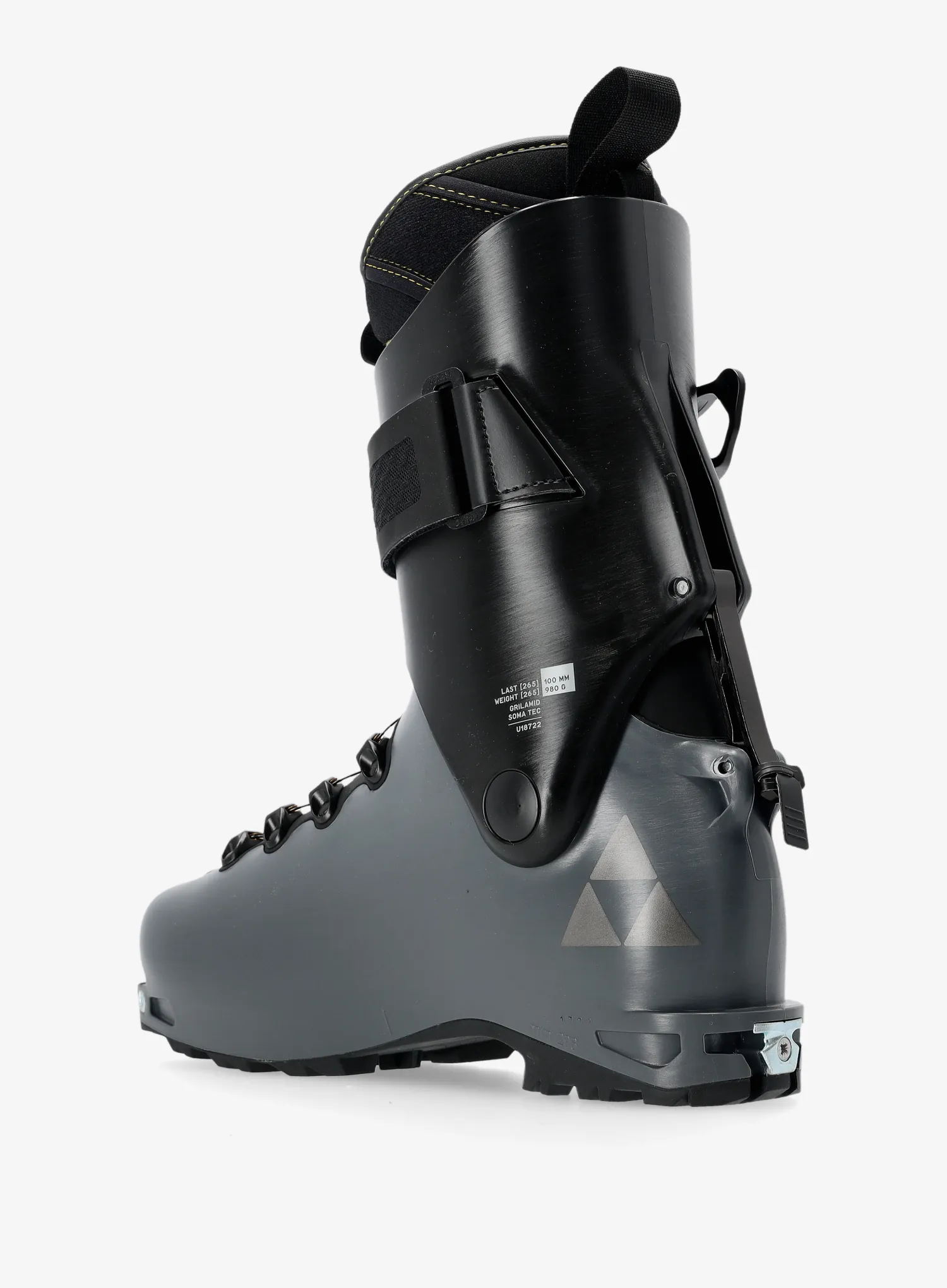 Черевики скітурингові Fischer Travers CS - grey/black