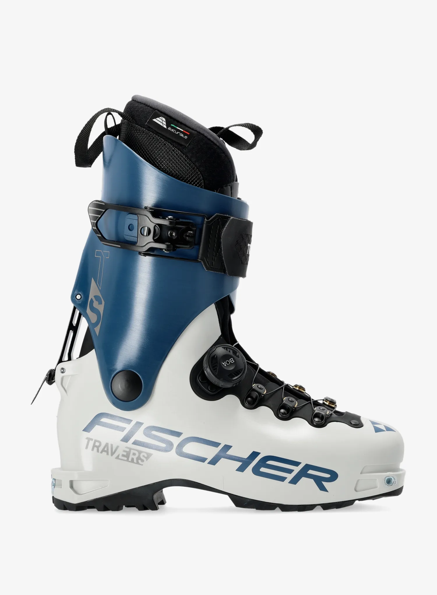 Черевики скітурингові Fischer Travers TS - white/blue