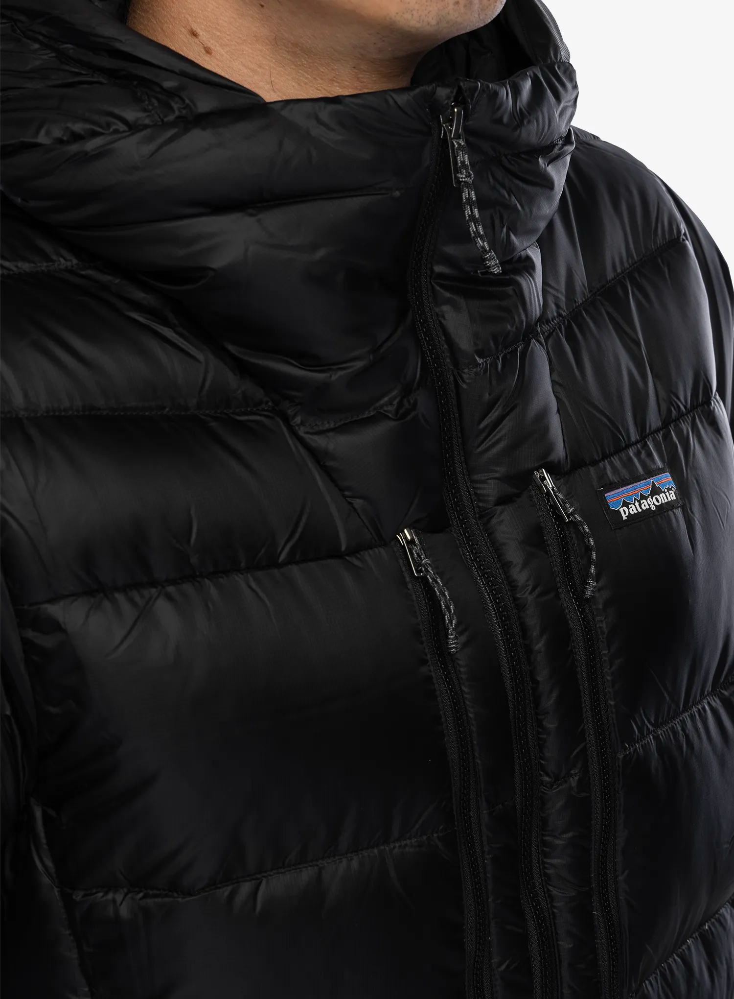 Куртка Patagonia Fitz Roy Down Hoody - black