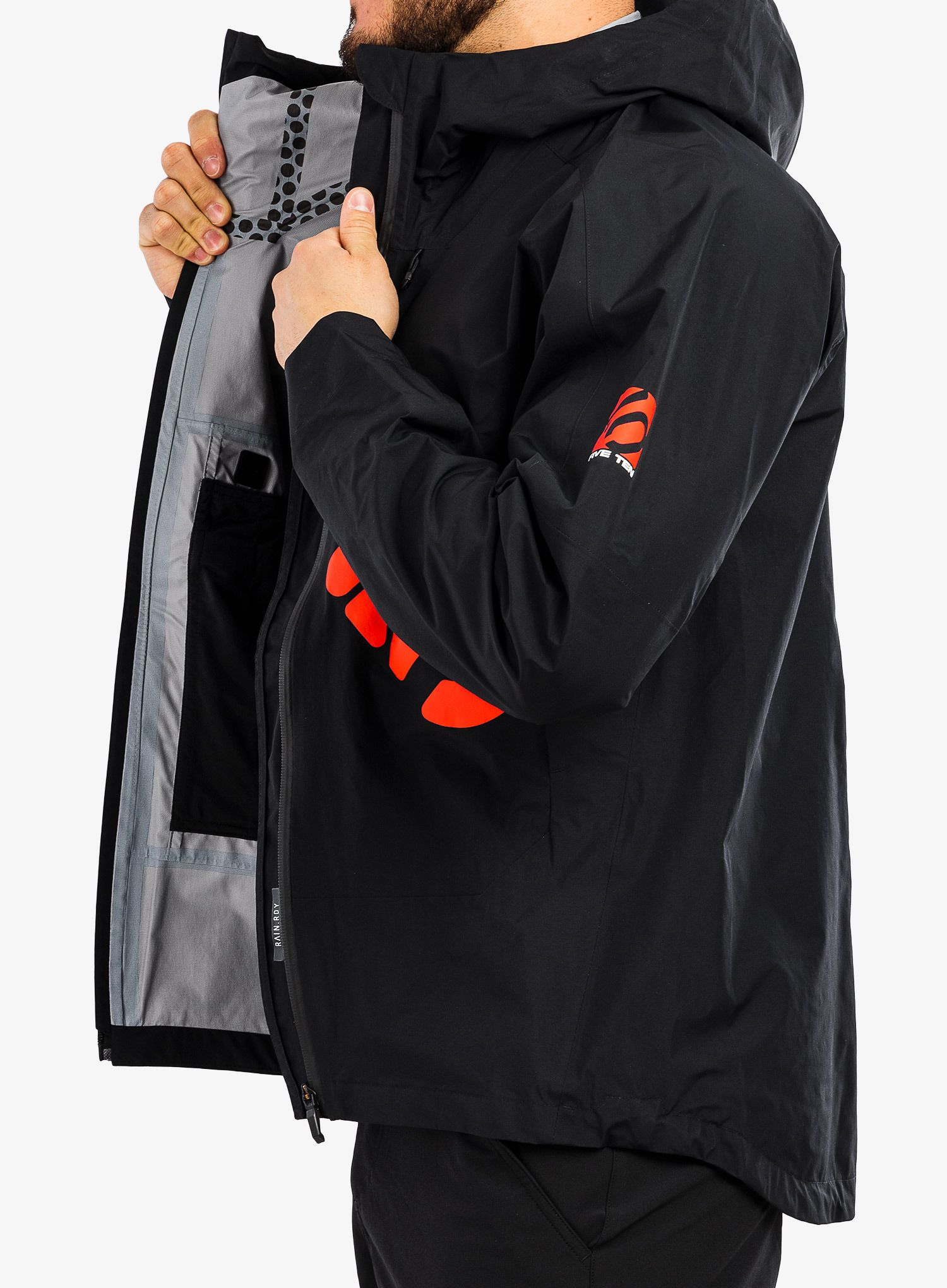 Куртка дощовик Five Ten Rain Jkt - black/black