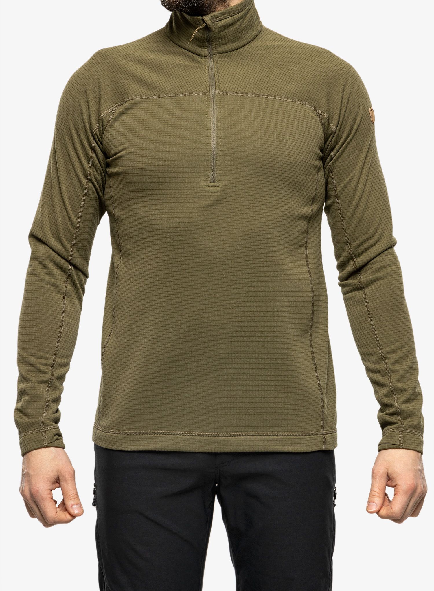 Кофта флісова Fjallraven Abisko Lite Fleece Half Zip - green