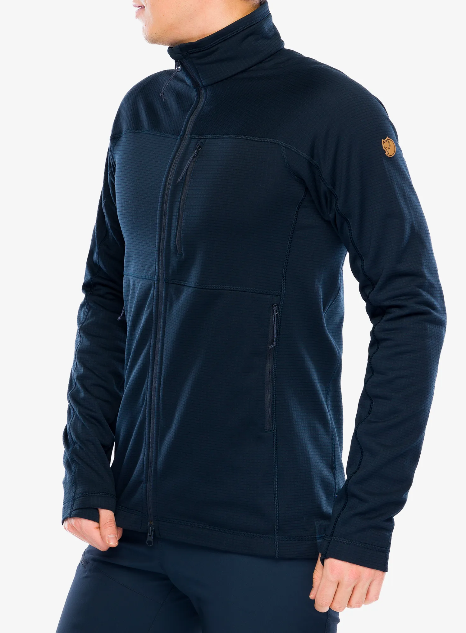 Кофта на замку Fjallraven Abisko Lite Fleece Jacket - dark navy