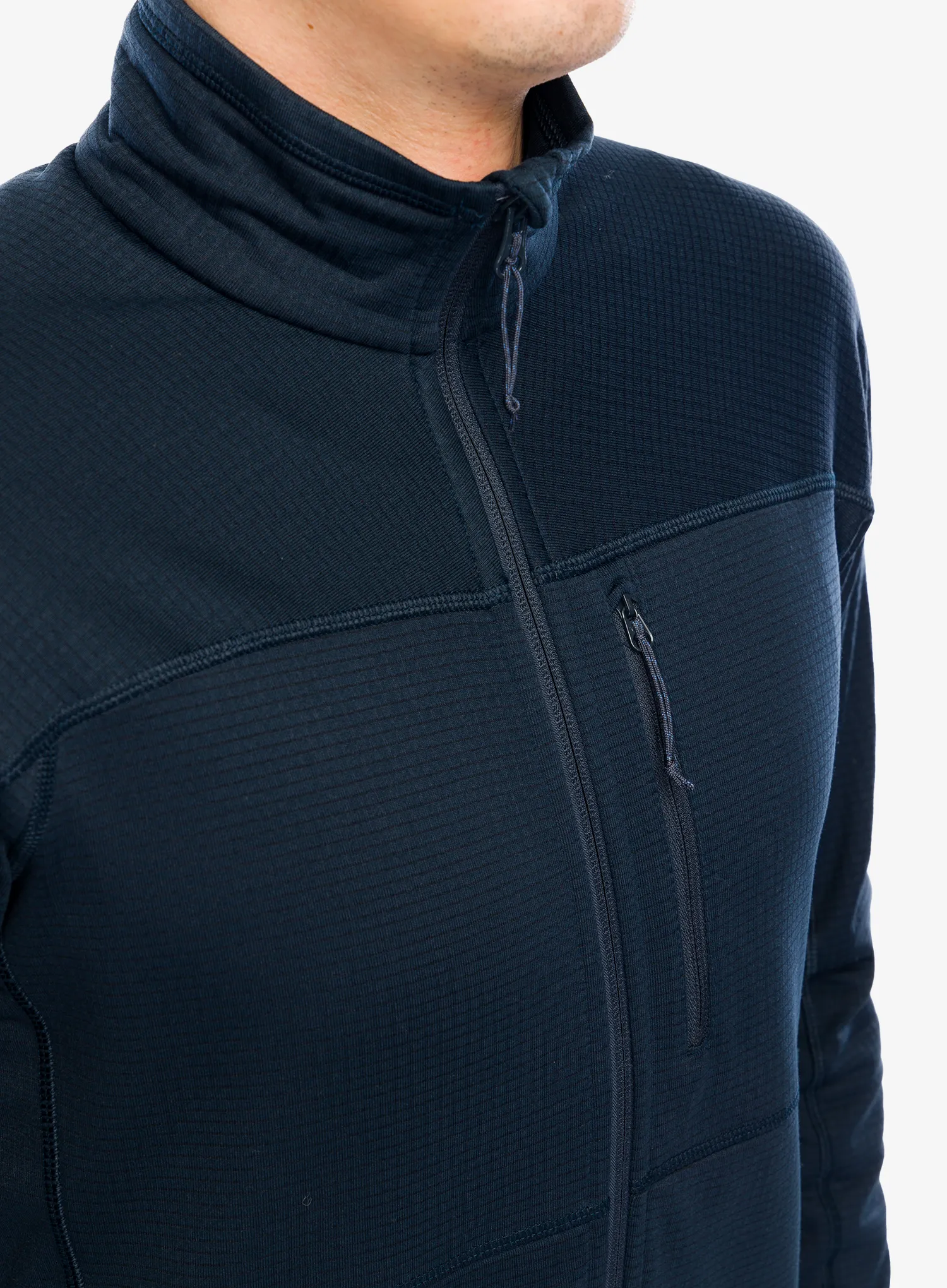 Кофта на замку Fjallraven Abisko Lite Fleece Jacket - dark navy