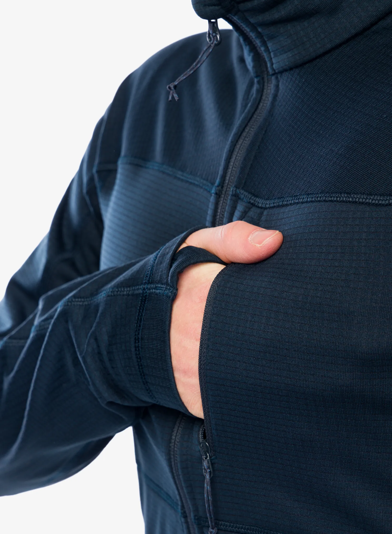 Кофта на замку Fjallraven Abisko Lite Fleece Jacket - dark navy