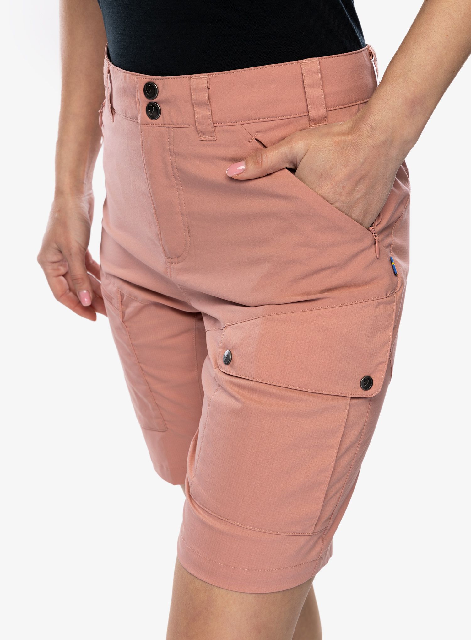 Шорти жіночі Fjallraven Abisko Midsummer Shorts - dusty rose