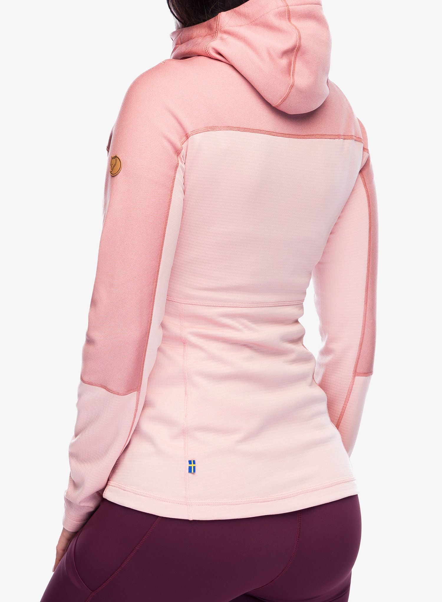 Кофта трекінгова жіноча Fjallraven Abisko Trail Fleece - chalk rose/dusty rose