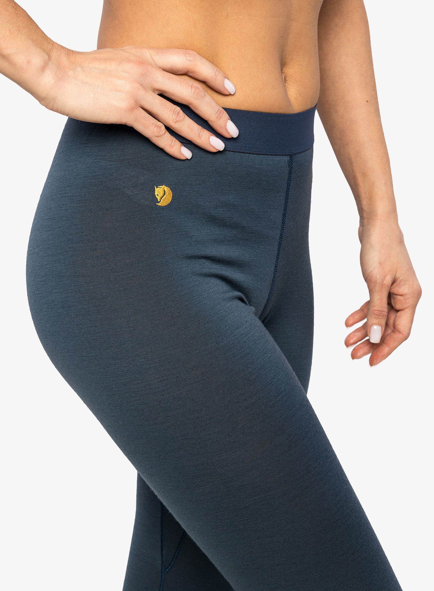 Термолегінси жіночі Fjallraven Bergtagen Thinwool Long Johns - mountain blue