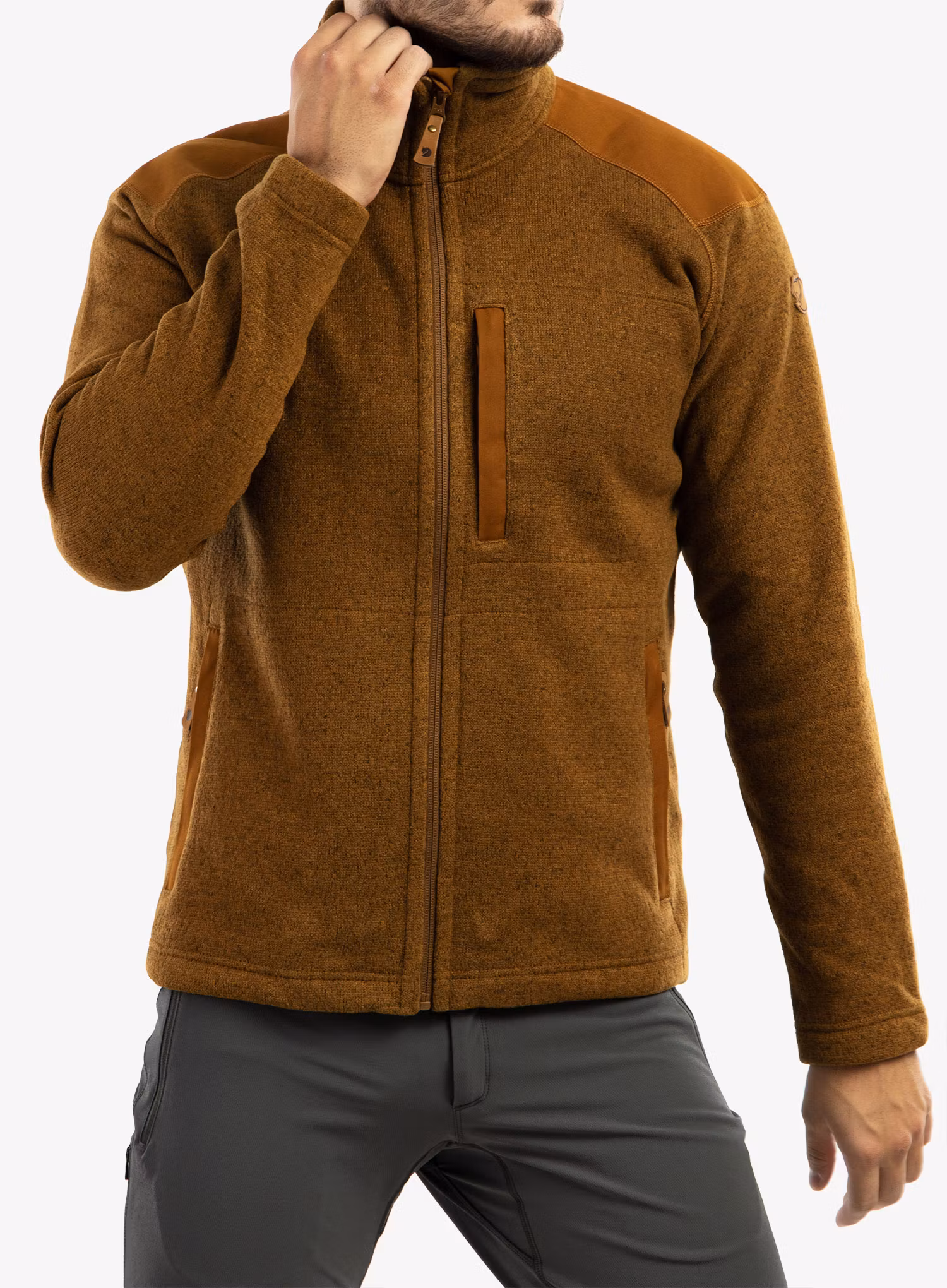 Кофта Fjallraven Buck Fleece - chestnut