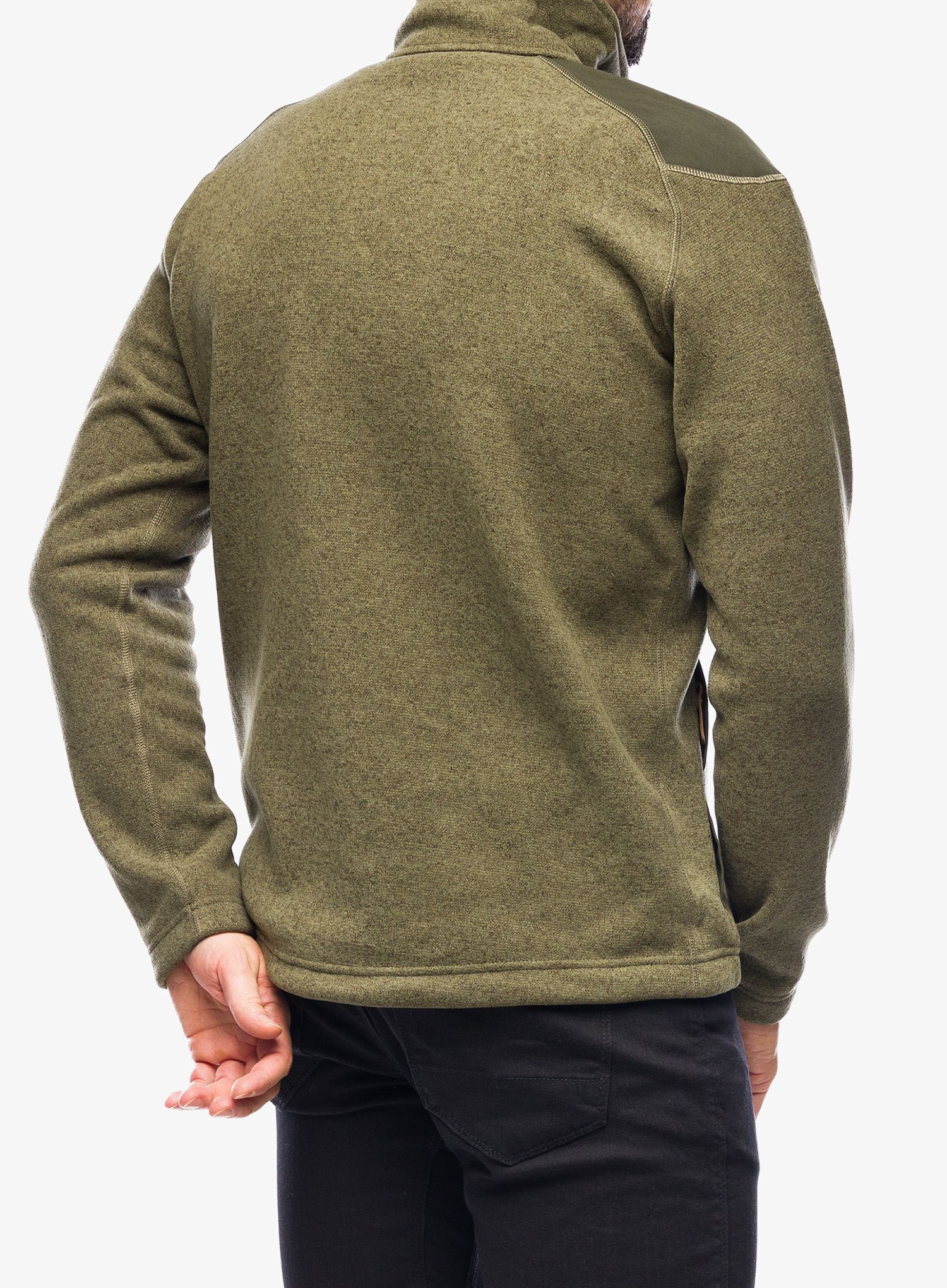 Кофта Fjallraven Buck Fleece - laurel green/deep forest