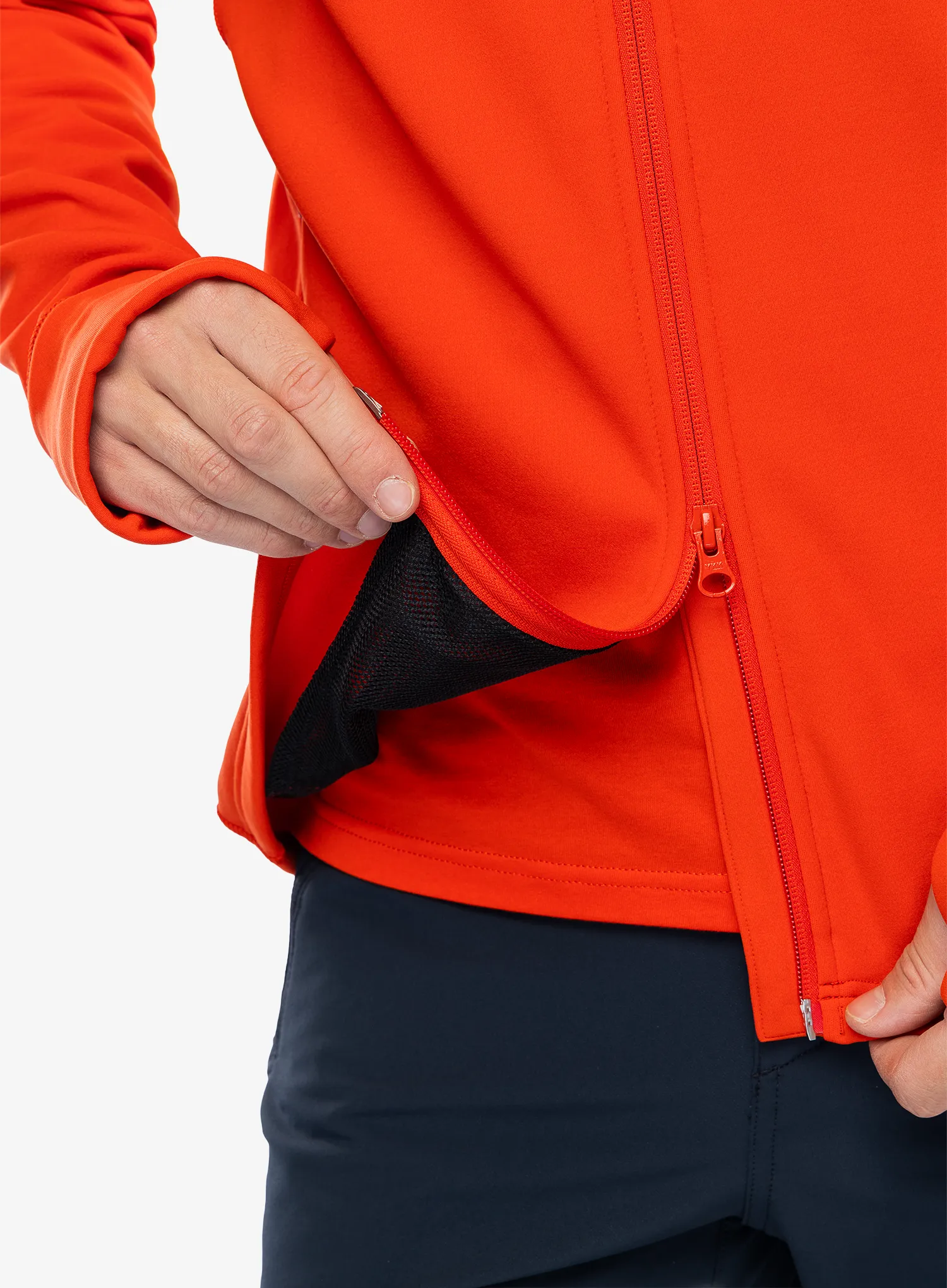 Фліска Fjallraven Expedition Fleece Hoodie - flame orange