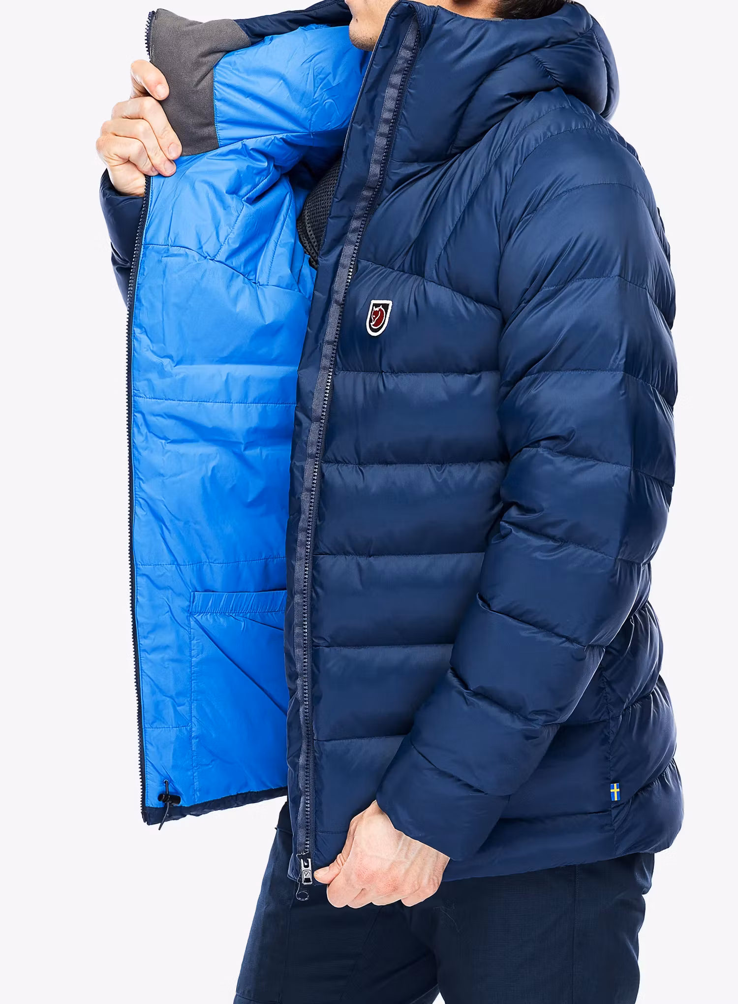Куртка утеплена Fjallraven Expedition Mid Winter Jacket - navy/un blue
