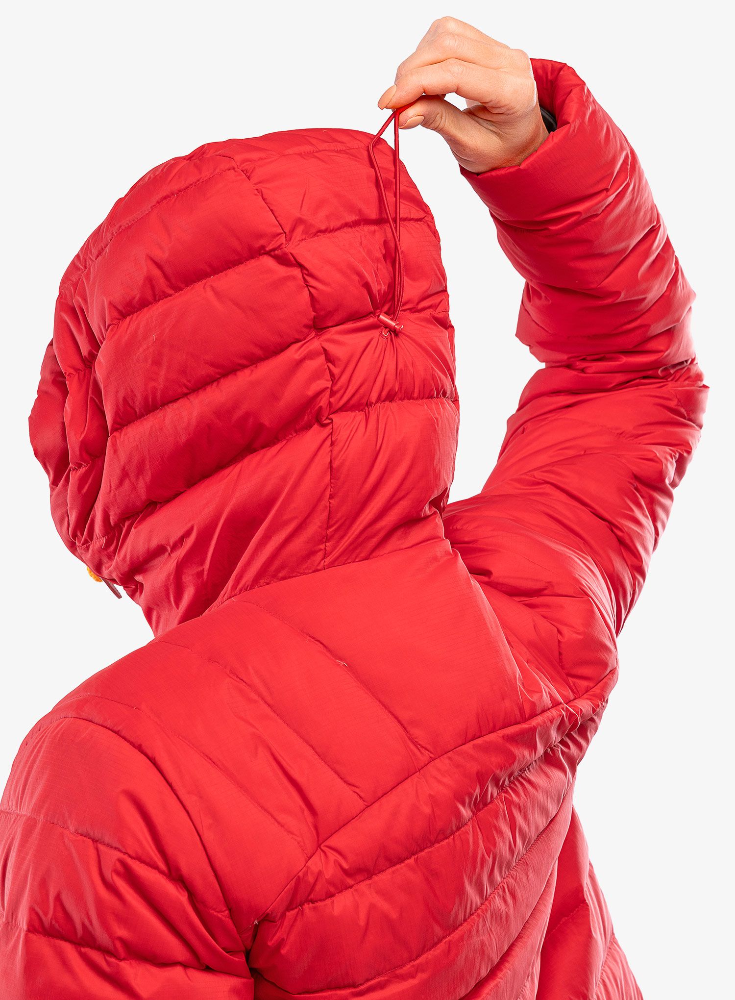 Пуховик жіноча Fjallraven Expedition Pack Down Anorak - true red