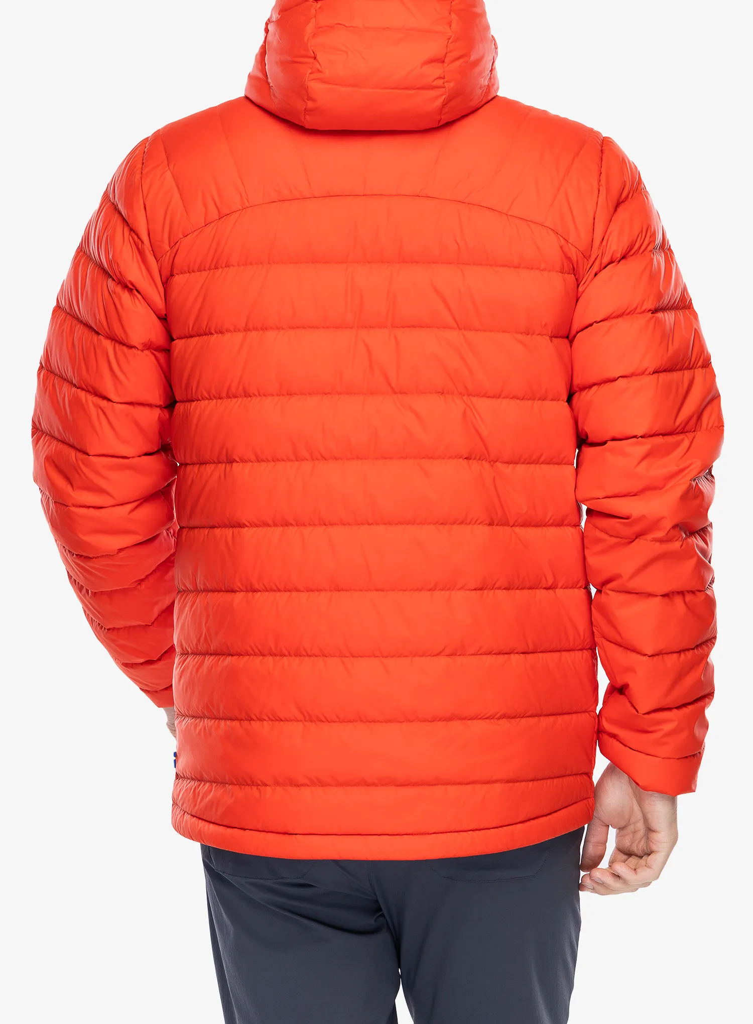 Пуховик Fjallraven Expedition Pack Down Hoodie - flame orange/un blue