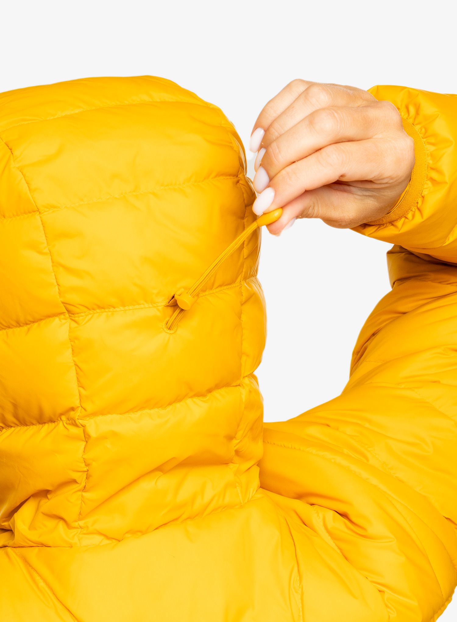 Куртка жіноча Fjallraven Expedition Pack Down Hoodie - mustard yellow