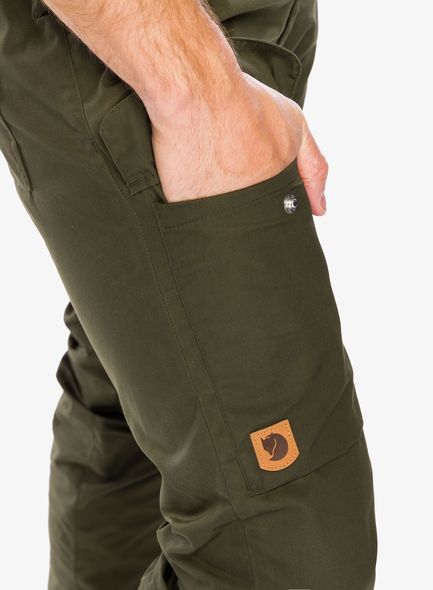 Штани туристичні Fjallraven Greenland Jeans Long - forest