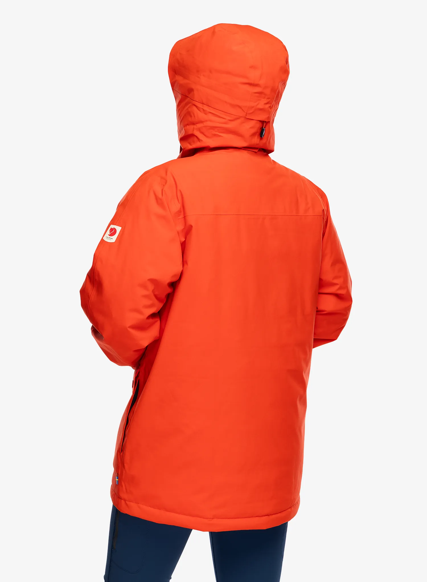 Куртка зимова жіноча Fjallraven HC Hydratic Padded Jacket - flame orange