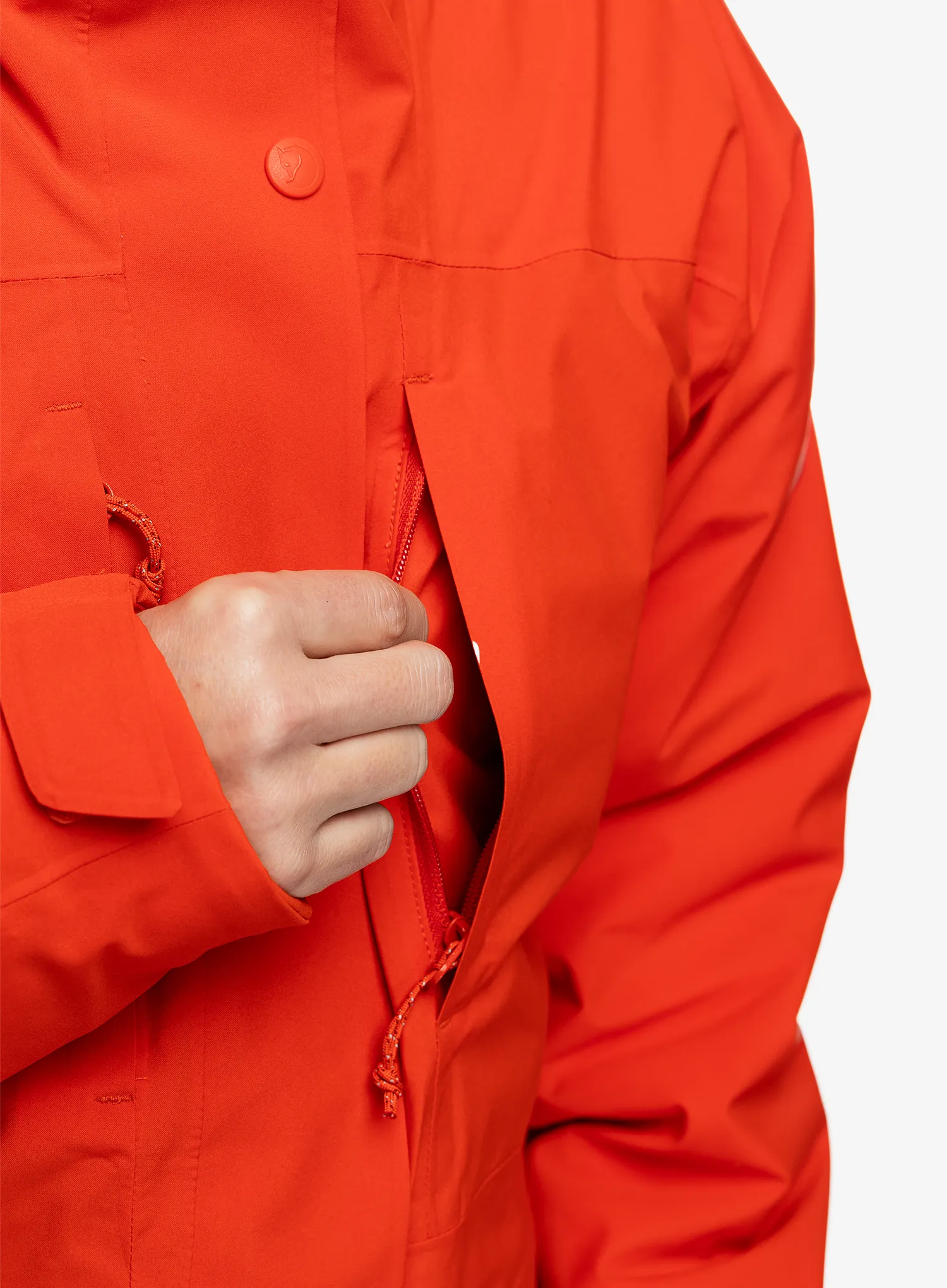 Куртка зимова жіноча Fjallraven HC Hydratic Padded Jacket - flame orange