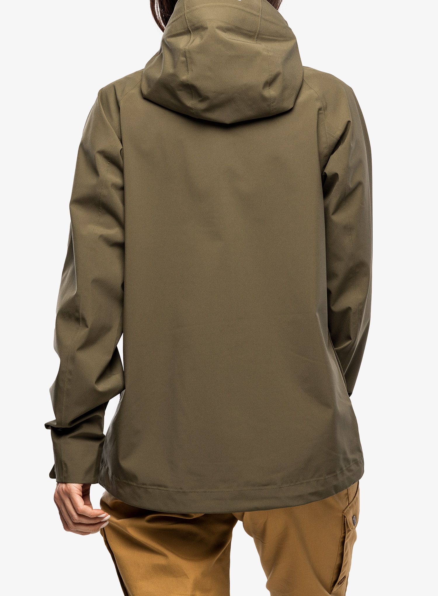 Куртка дощовик жіноча Fjallraven HC Hydratic Trail Jacket - laurel green
