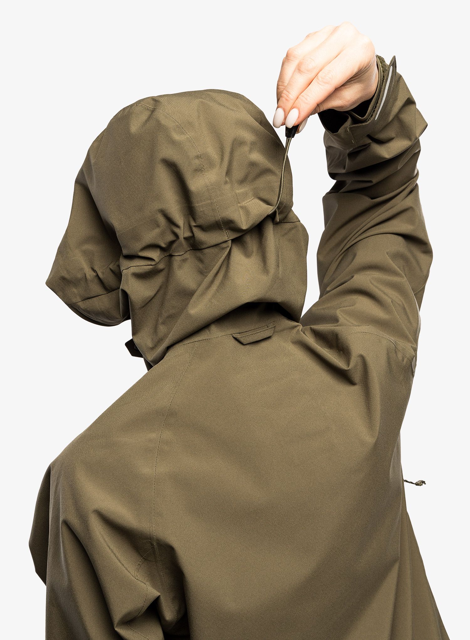Куртка дощовик жіноча Fjallraven HC Hydratic Trail Jacket - laurel green